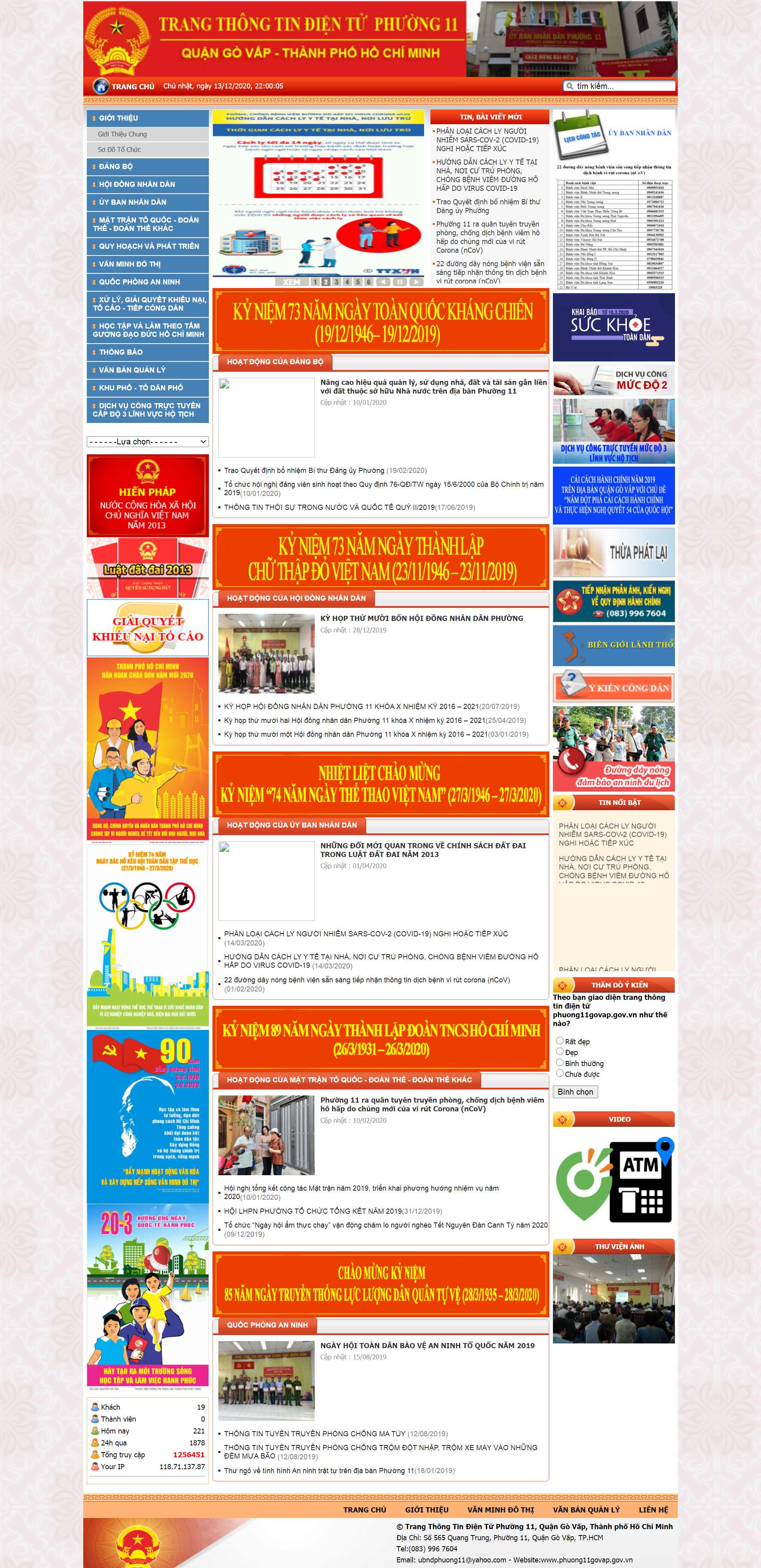 Thiết kế Website Web quận Gò Vấp - wwwphuong11govapgovvn