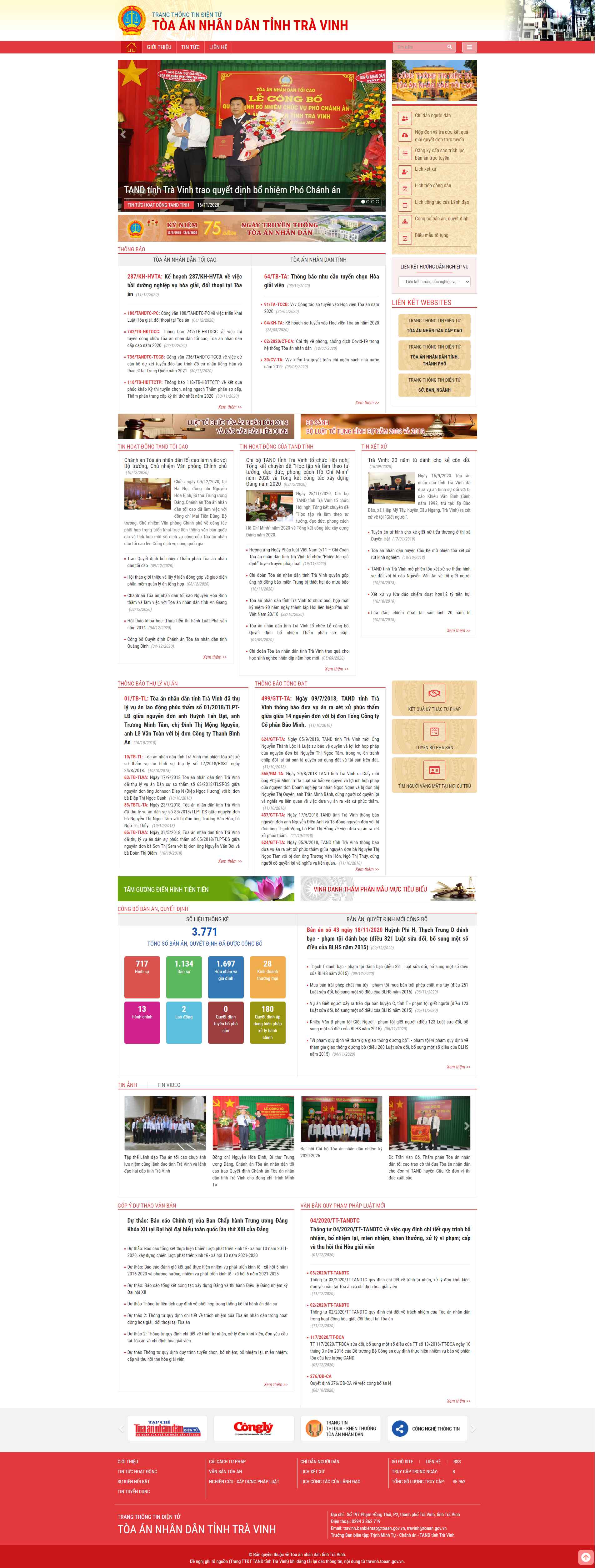 [vprintmachinery] Thiết kế Website Web Trà Vinh - travinhtoaangovvn