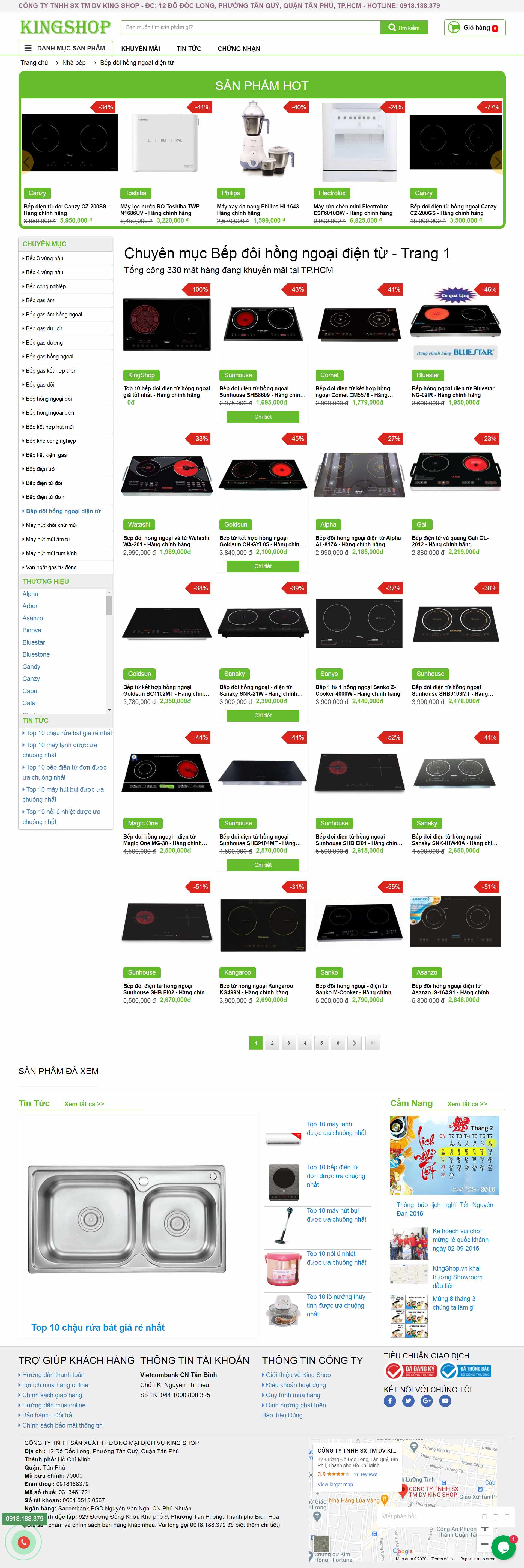 [mcppaper] Thiết kế Website Web bán hàng online chuyên nghiệp - kingshopvn