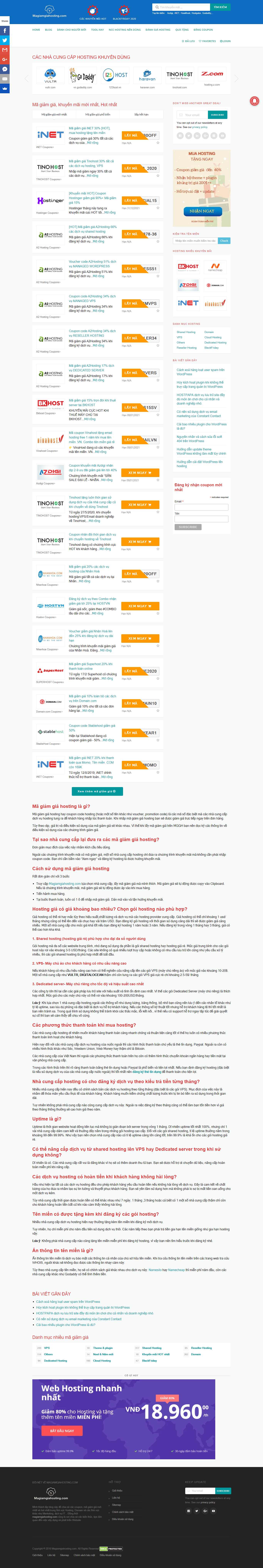Thiết kế Website web nhanhoa - magiamgiahostingcom