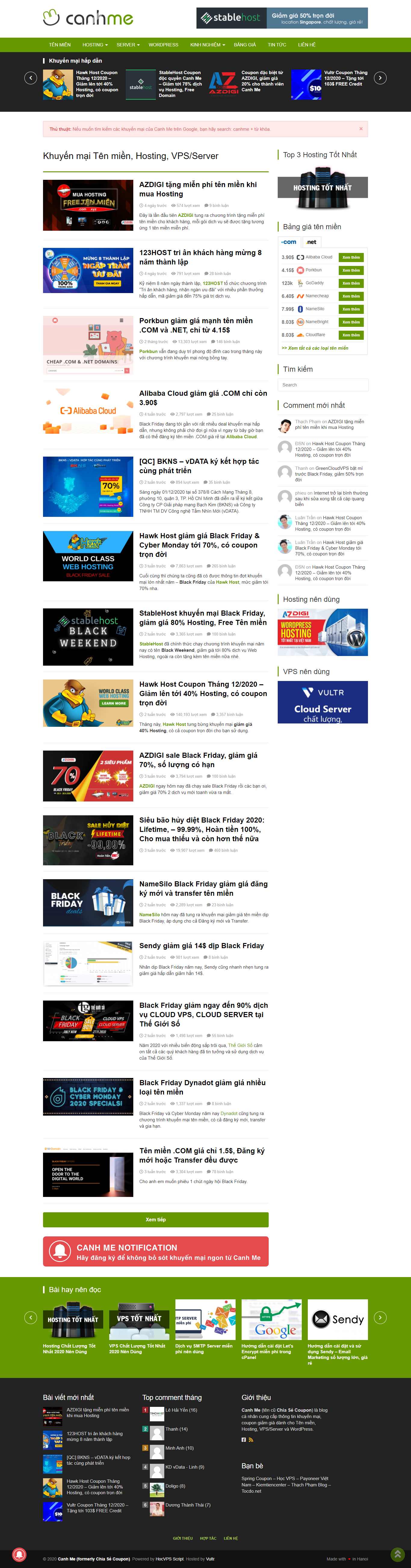 Thiết kế Website web matbao - canhmecom