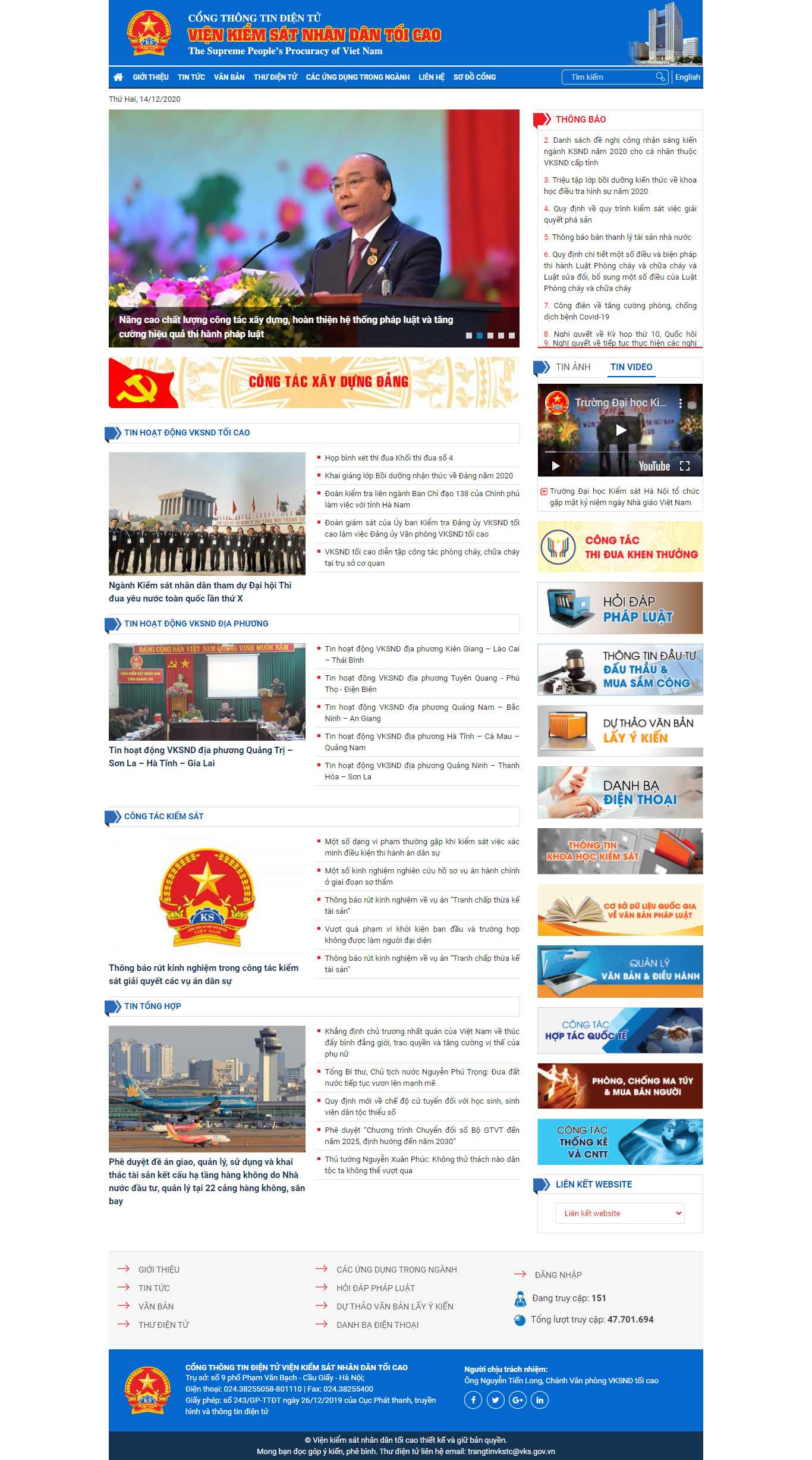 Thiết kế Website web cổng thông tin điện tử - wwwvksndtcgovvn