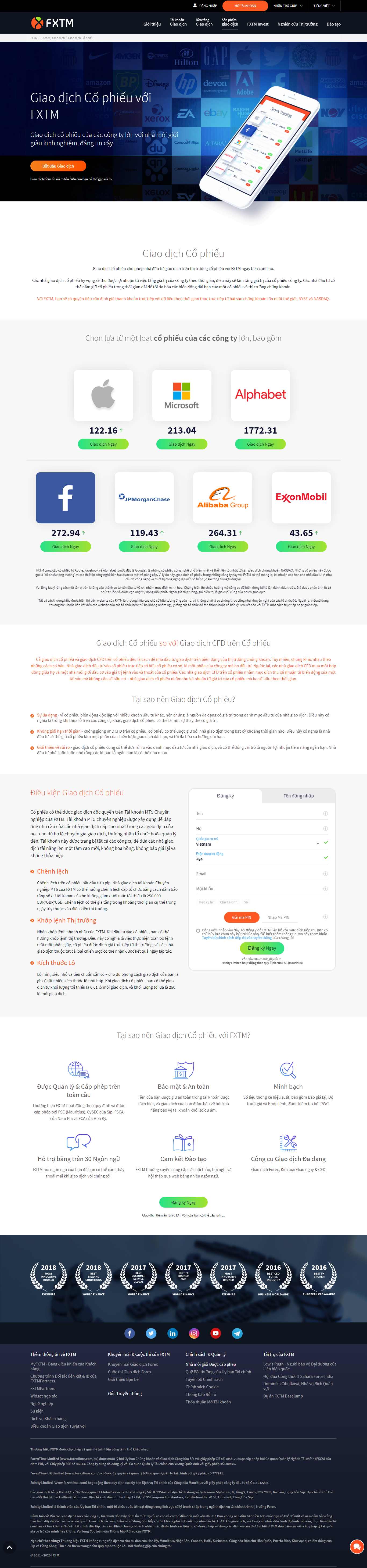 Thiết kế Website web chứng khoán forex - wwwforextimecom