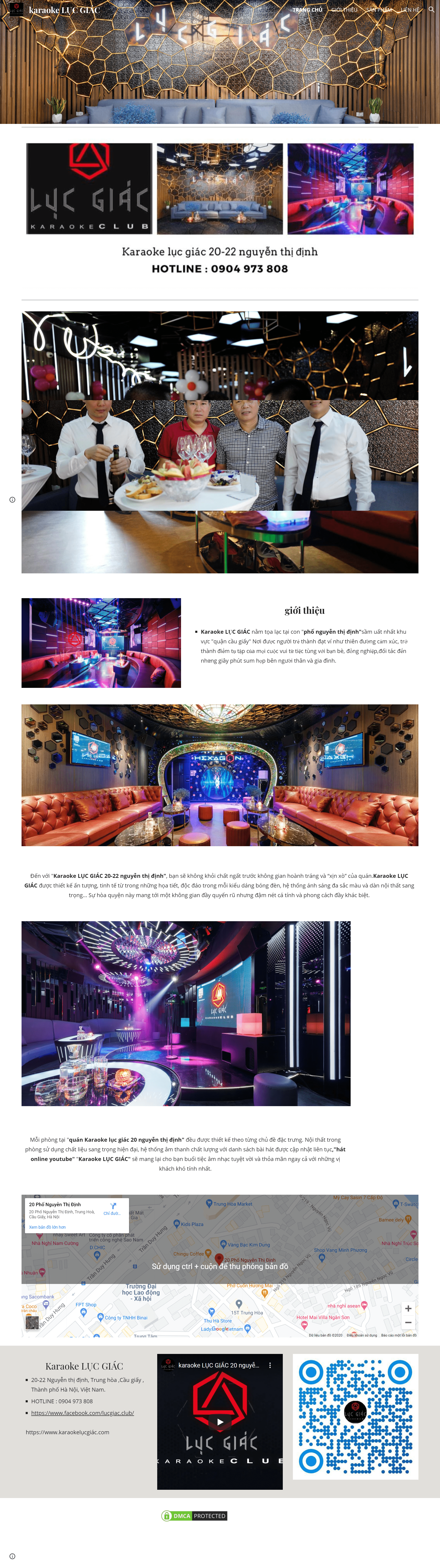 Thiết kế Website Web quán karaoke - wwwxn--karaokelcgic-mbb6868hcom