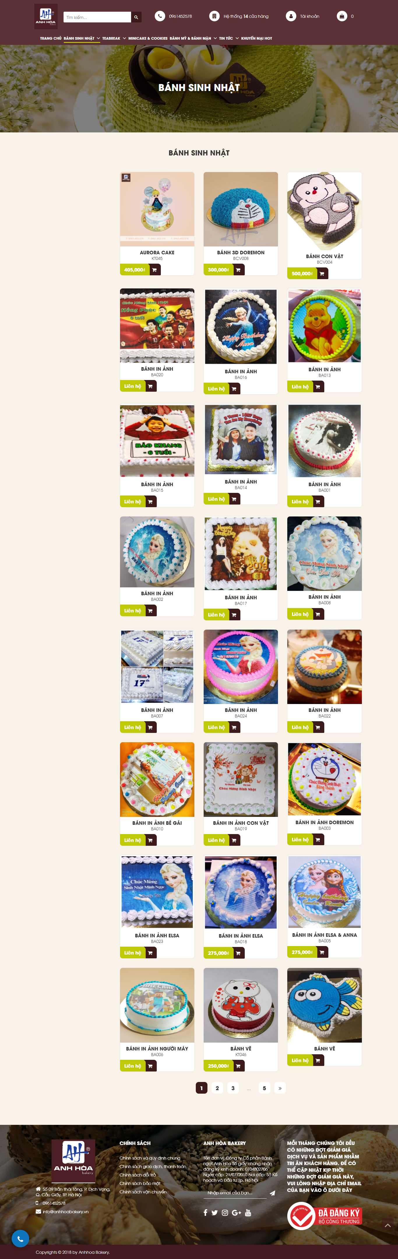 Thi t K Web B nh Sinh Nh t VietWebGroup Vn