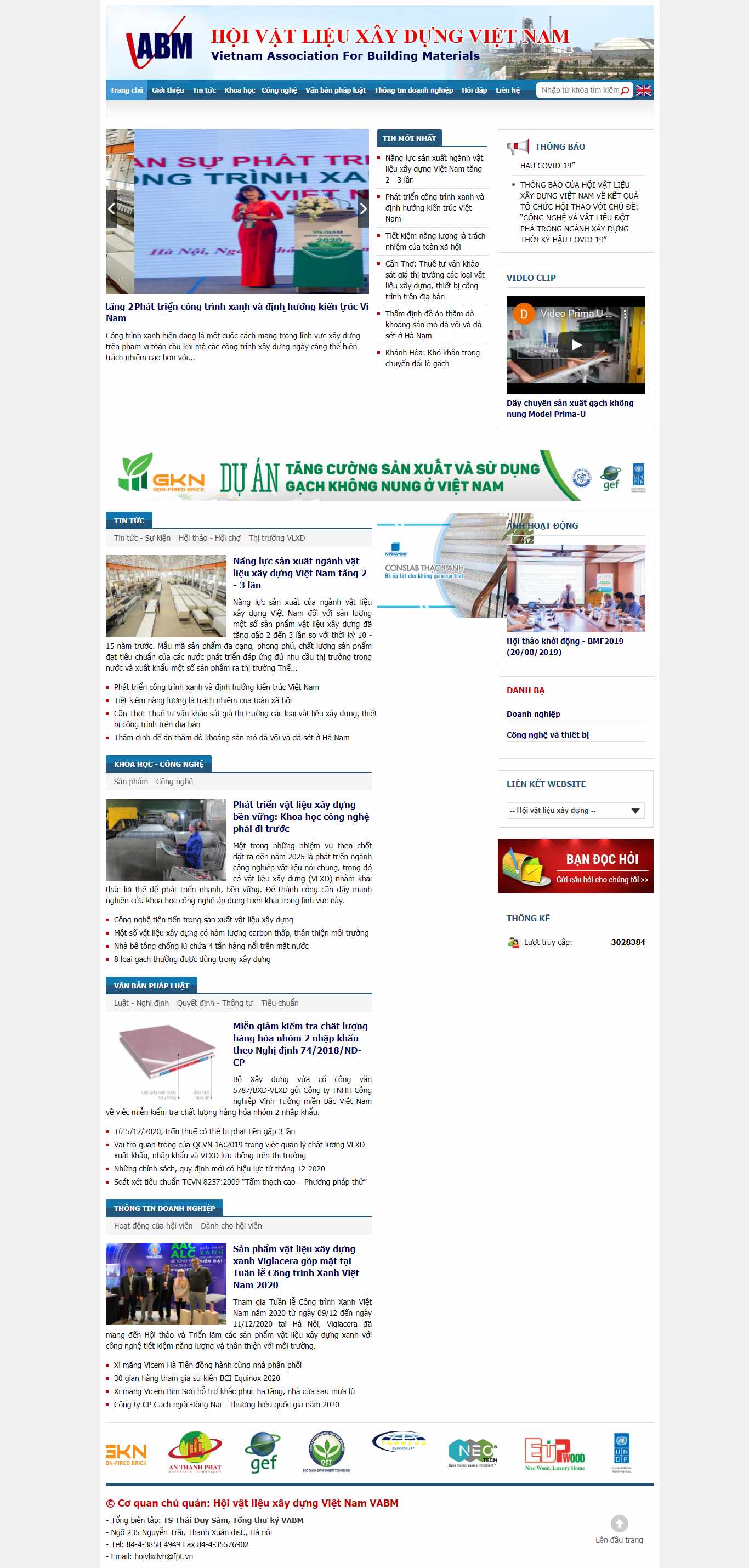 Thiết kế Website Web Vật Liệu Xây Dựng - wwwhoivlxdvnorgvn