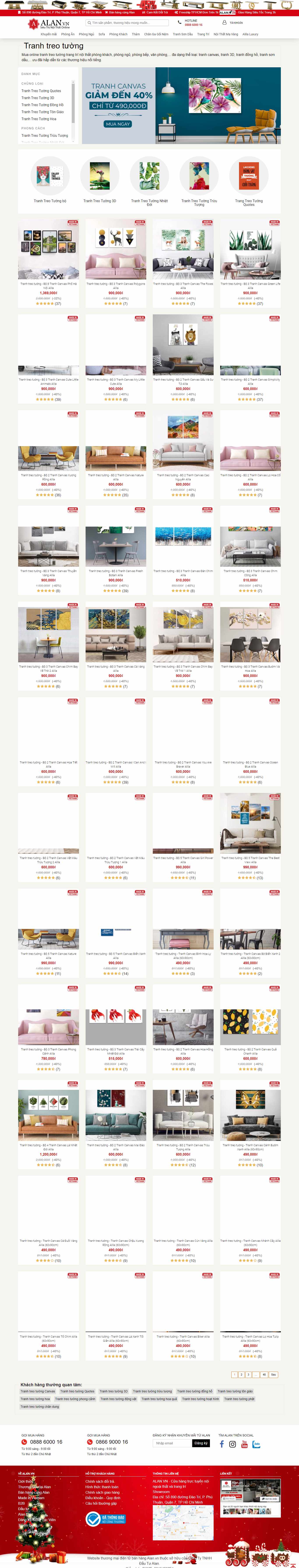 [cannguyenart] Thiết kế Website Web Bán Tranh Ảnh - alanvn