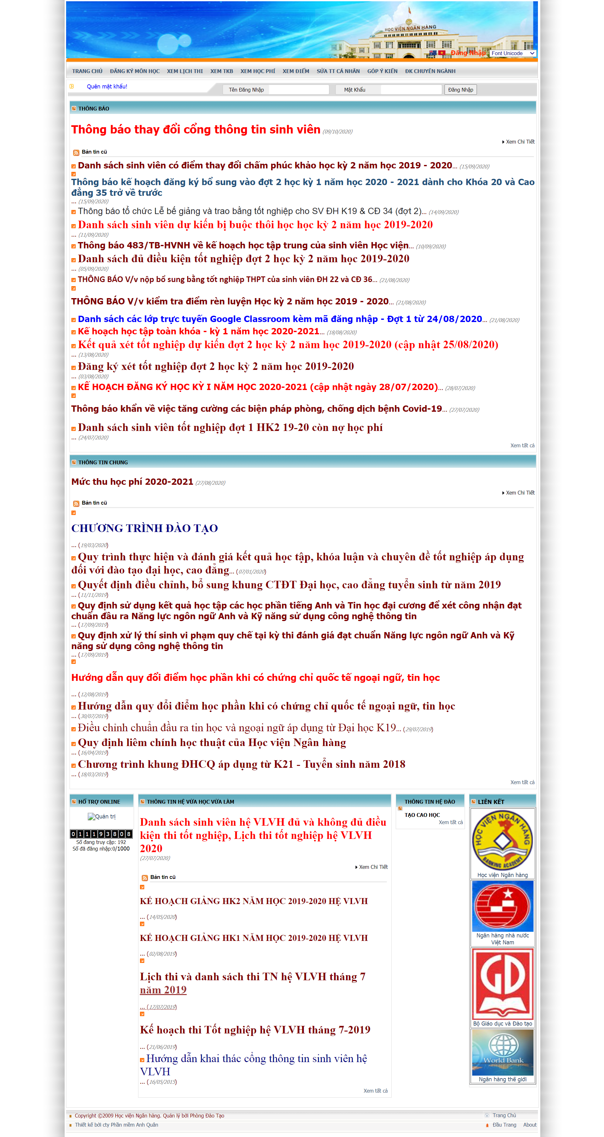 Thiết kế Website Web Cổng Thông Tin - congthongtinhvnheduvn