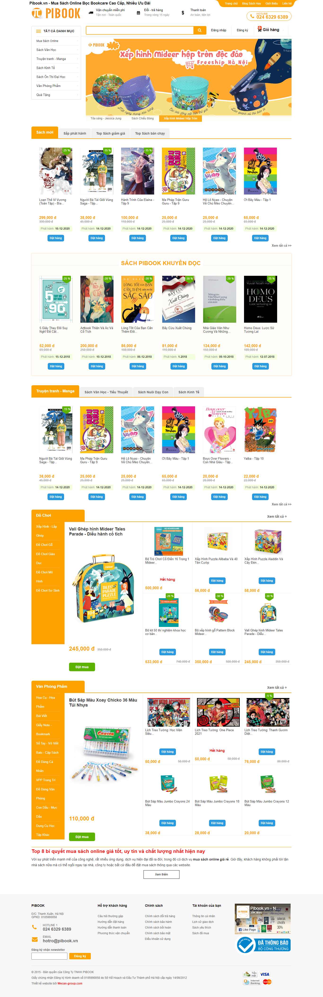 [vietchem] Thiết kế Website Web hóa chất - pibookvn