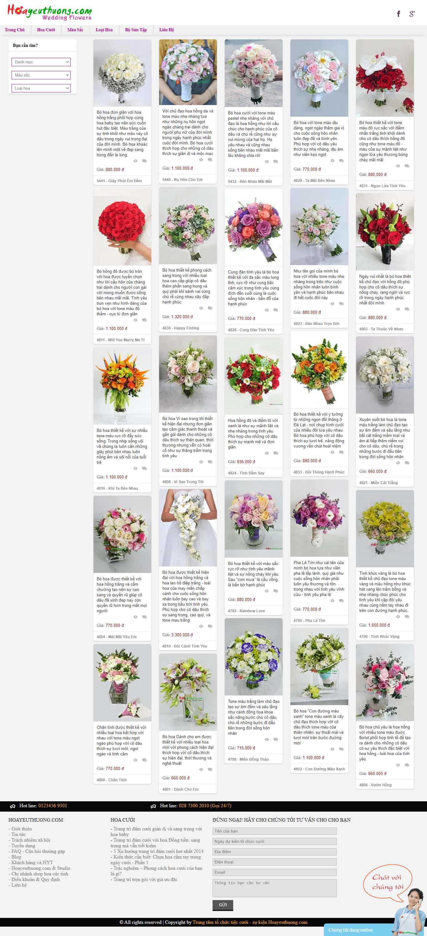 [vietchem] Thiết kế Website Web hóa chất - hoayeuthuongcom