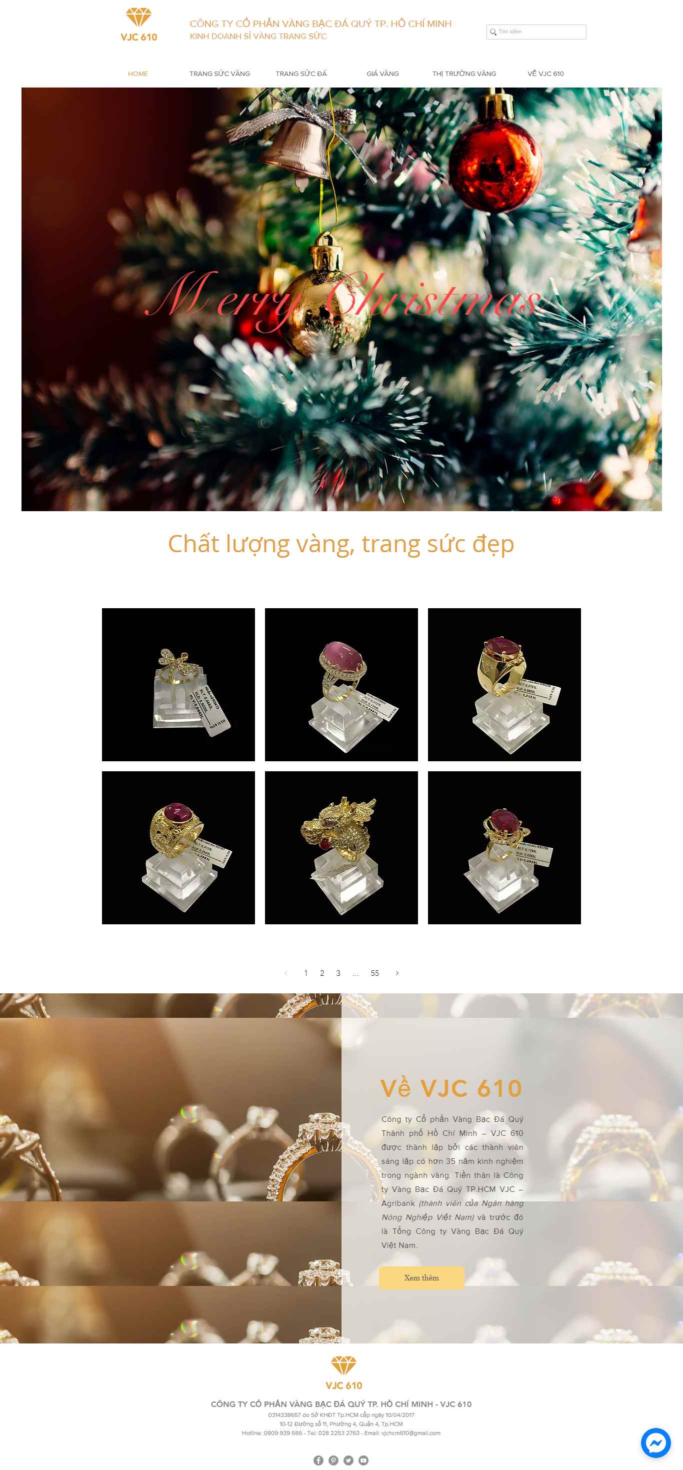 [vietchem] Thiết kế Website Web hóa chất - wwwvjc610com