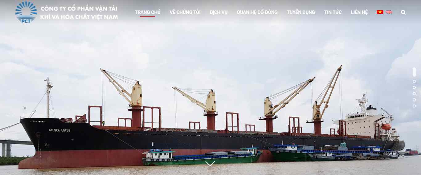 [vietchem] Thiết kế Website Web hóa chất - wwwpctcomvn