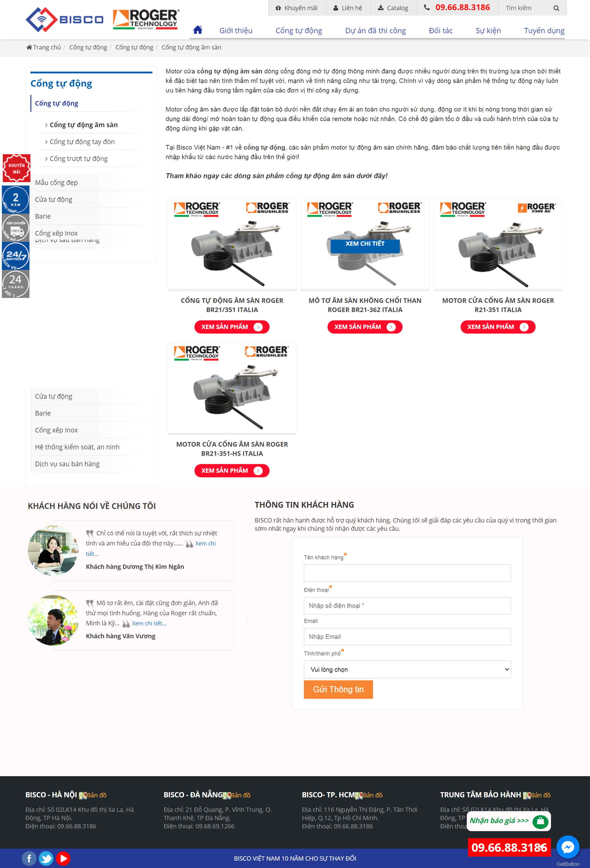 Thiết kế Website web cửa tự động - sieuthicuatudongvn