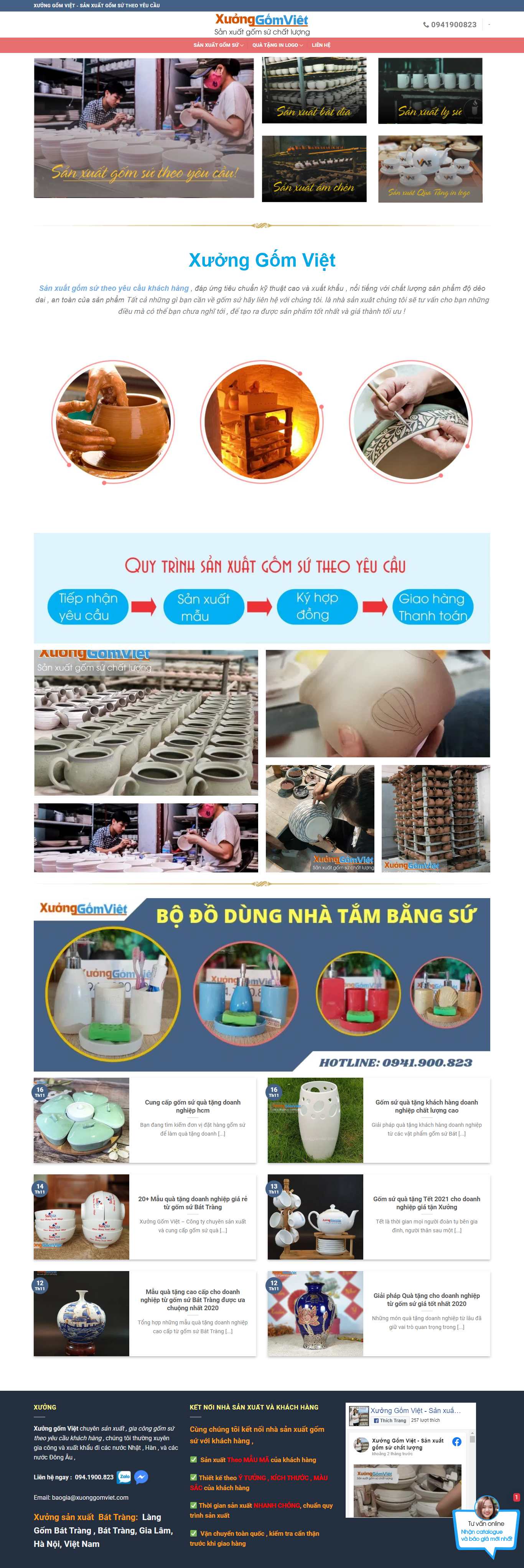 [noithatxinh] Thiết kế Website Web bán hàng - xuonggomvietcom