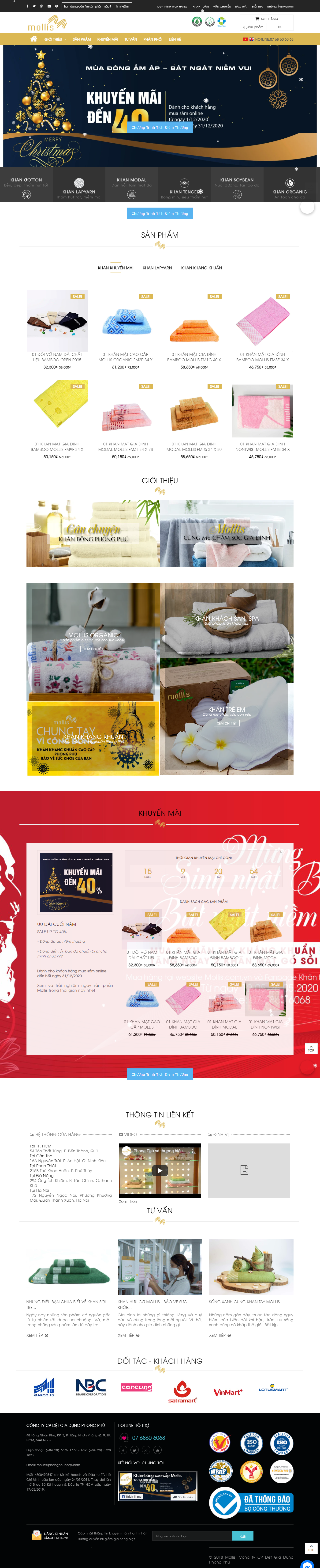 [noithatxinh] Thiết kế Website Web bán hàng - molliscomvn