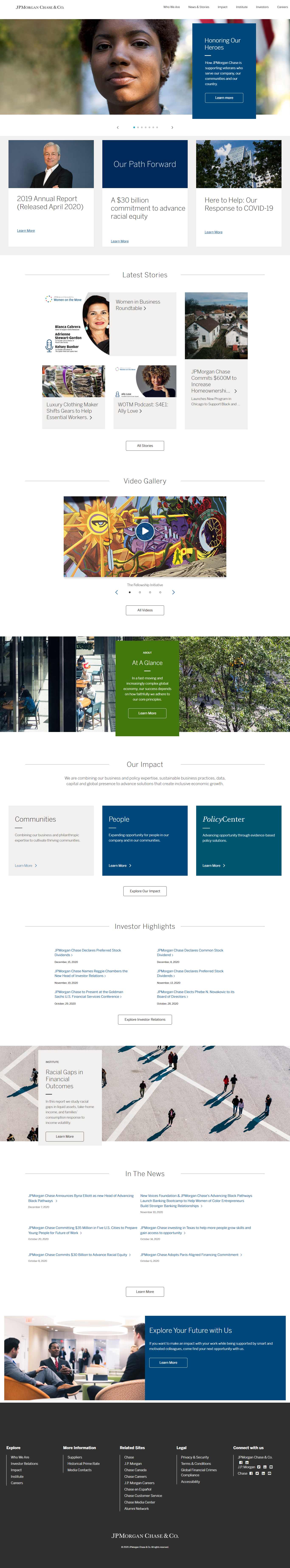 Thiết kế Website Web chuyên nghiệp - wwwjpmorganchasecom