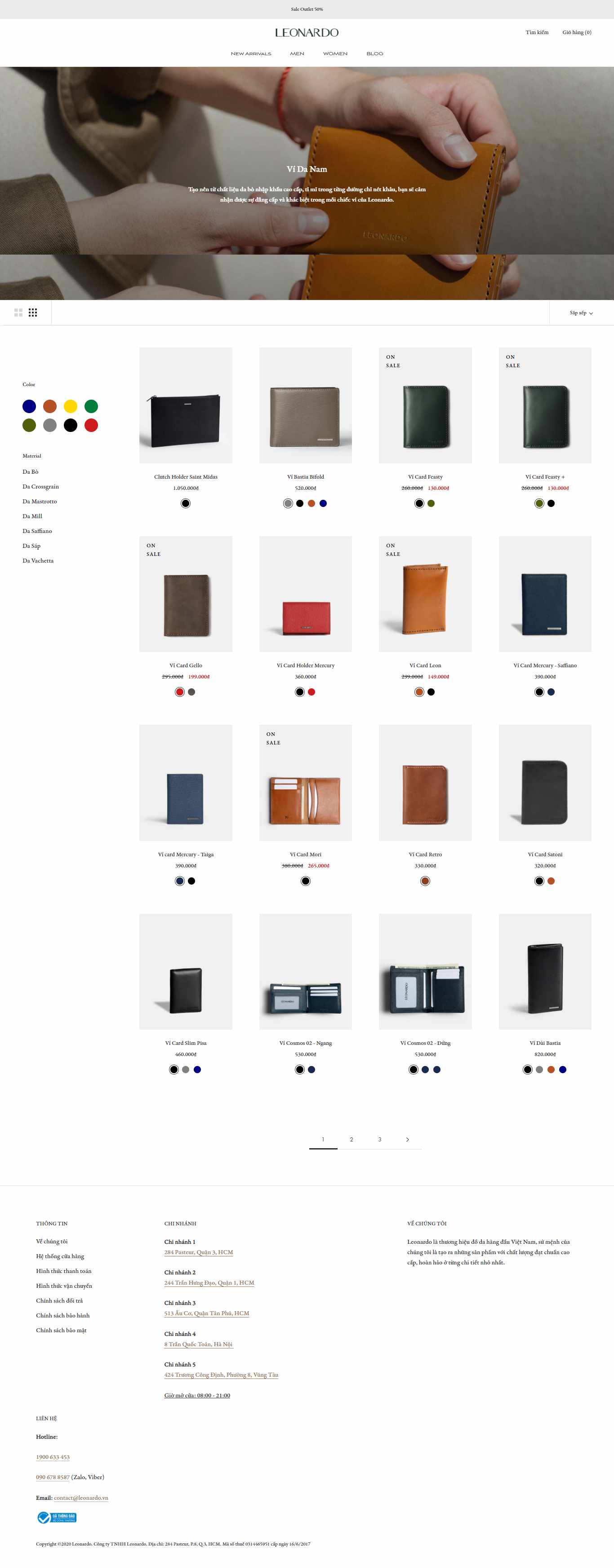 [dongphuctanphuong] Thiết kế Website Web giá rẻ - wwwleonardovn