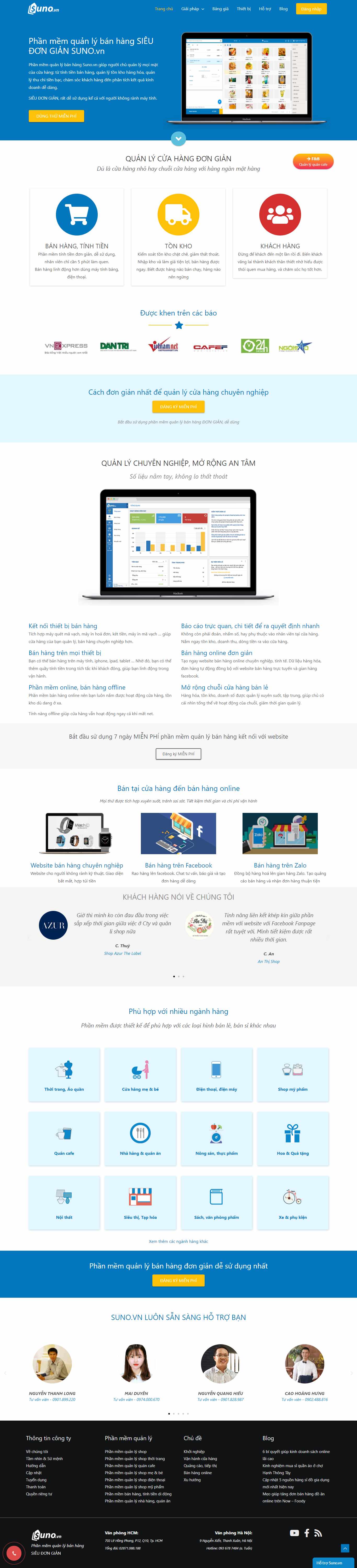 [phanmemmipee] Thiết kế Website Web bán hàng online - sunovn