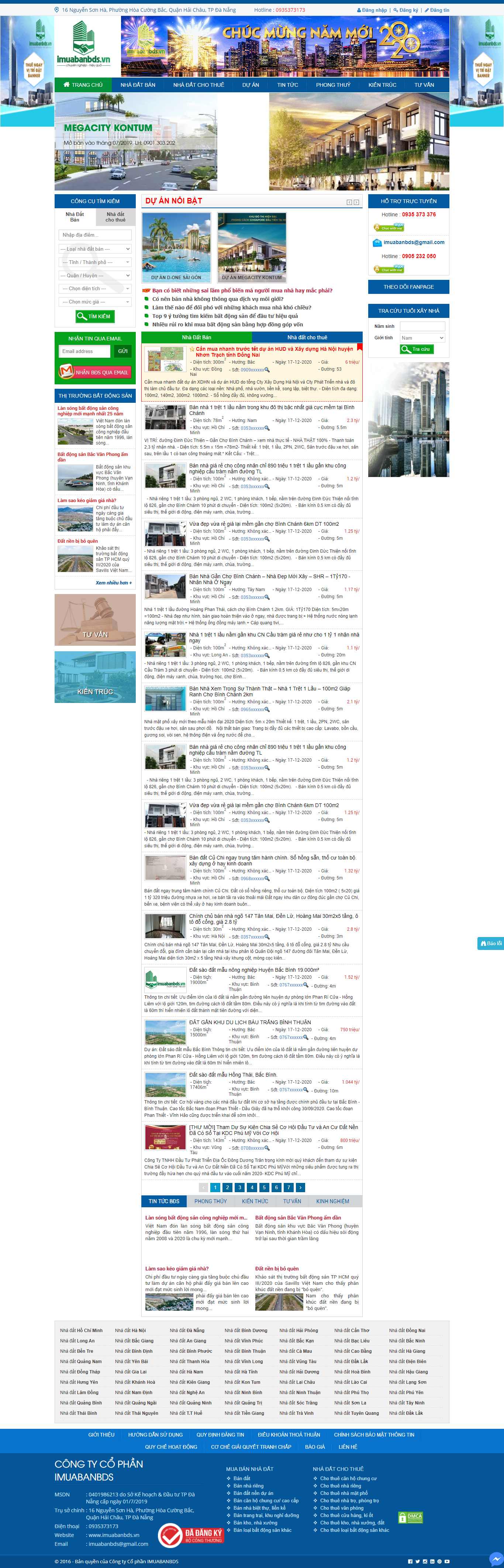 [chonoithat] Thiết kế Website Web uy tín - imuabanbdsvn