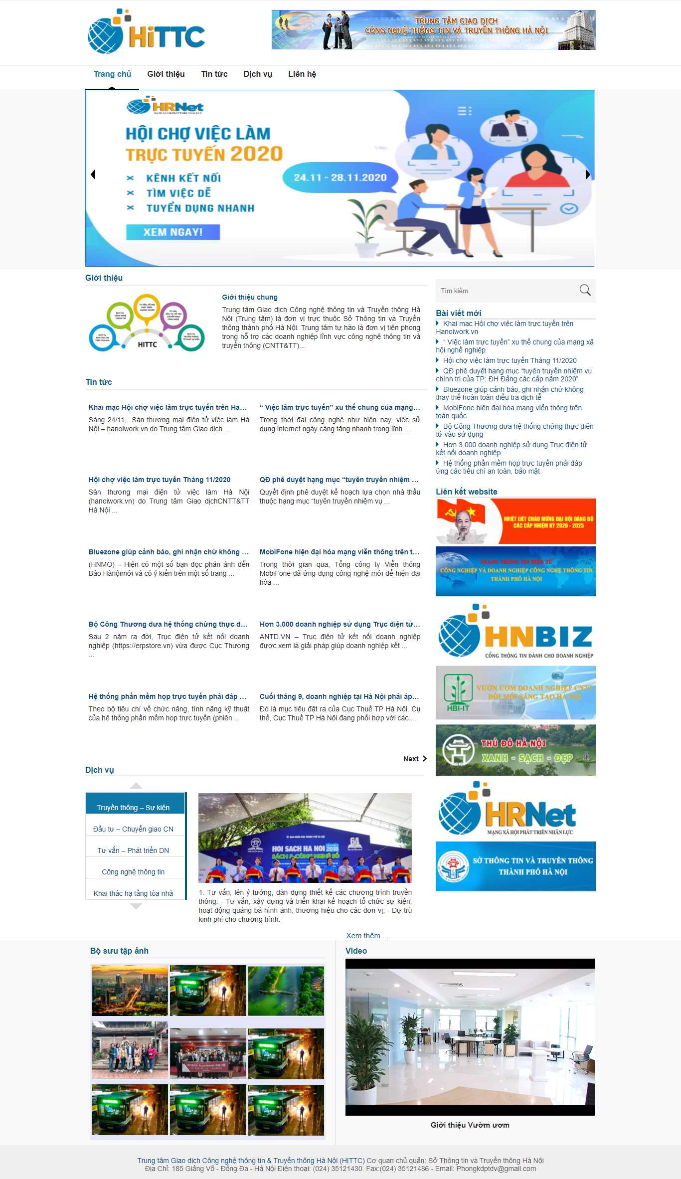 [procad] Thiết kế Website web công nghệ thông tin - hittcorgvn