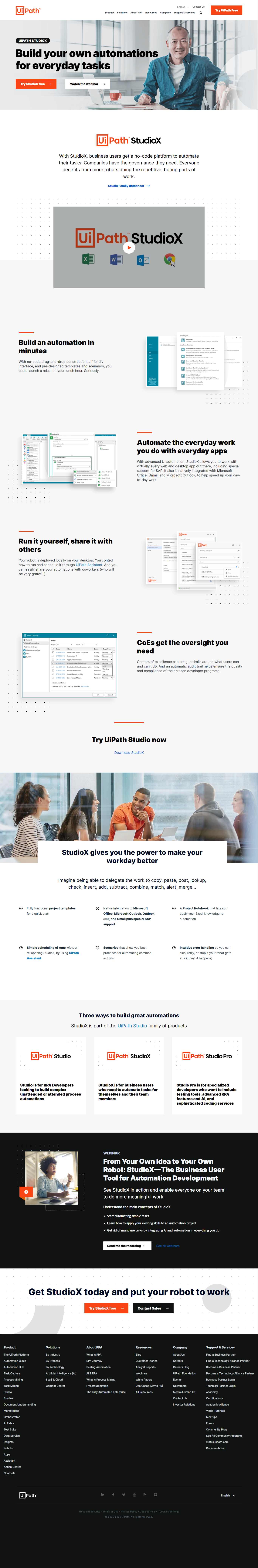 Thiết kế Website web có sẵn - wwwuipathcom