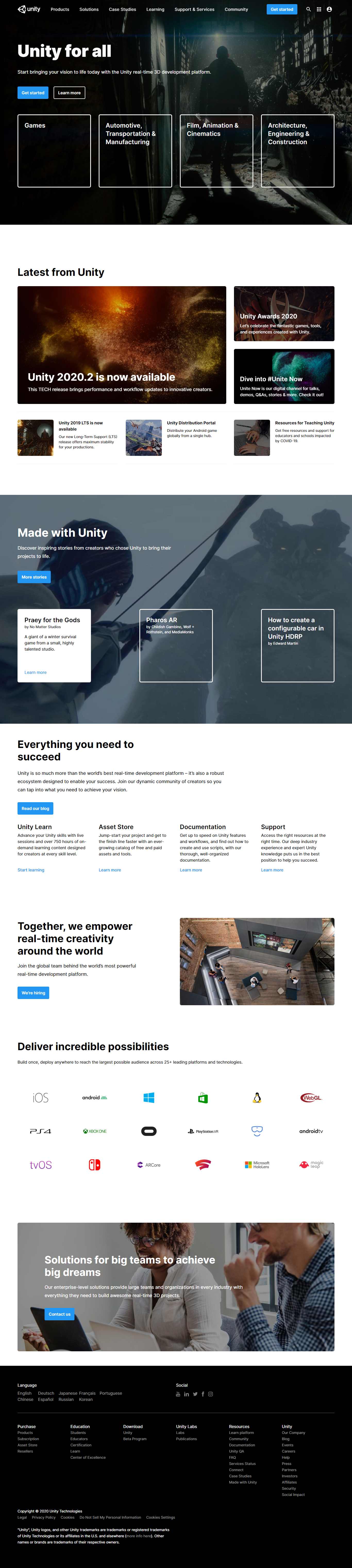 Thiết kế Website web cá nhân - unitycom