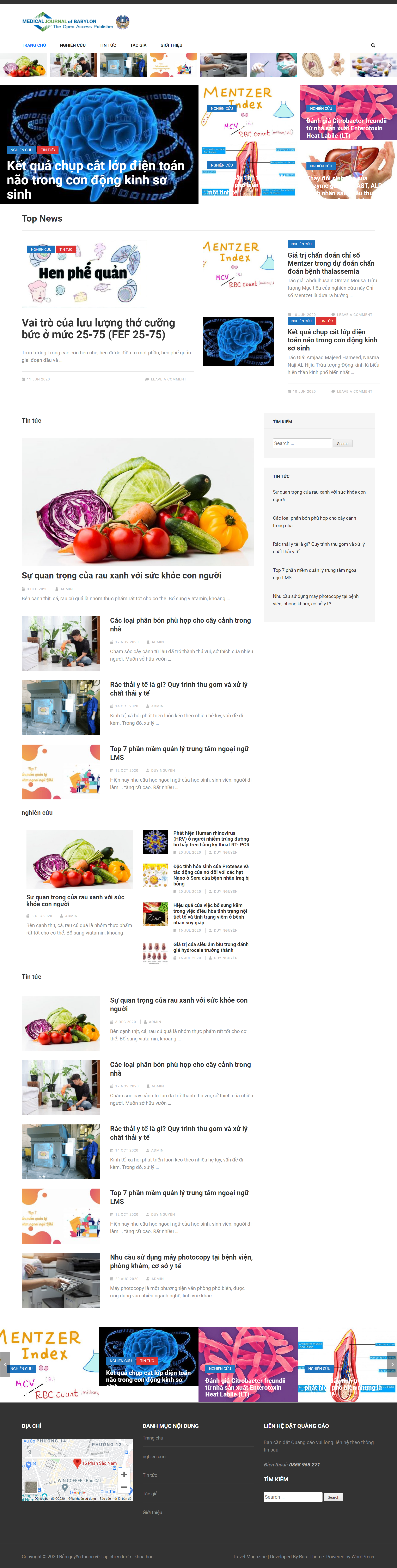Thiết kế Website Web y tế - medicaljbcom