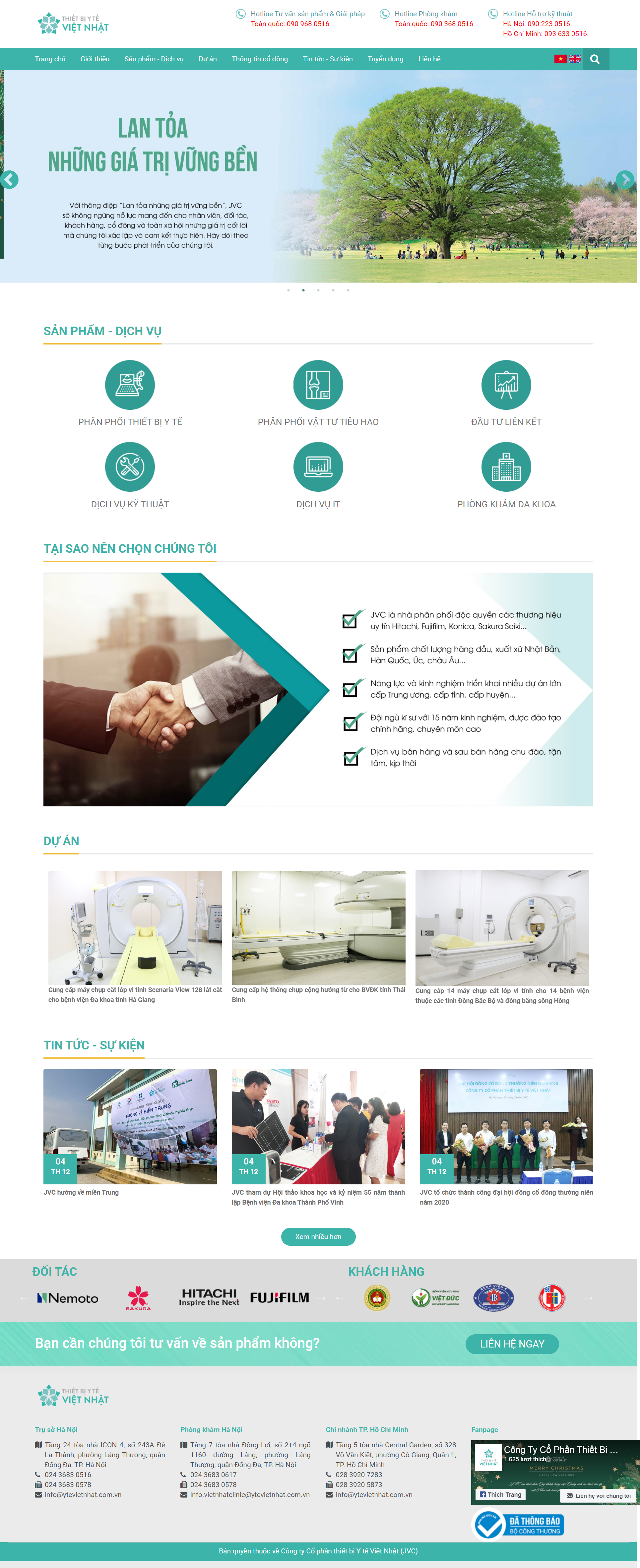 Thiết kế Website Web y tế - wwwytevietnhatcomvn