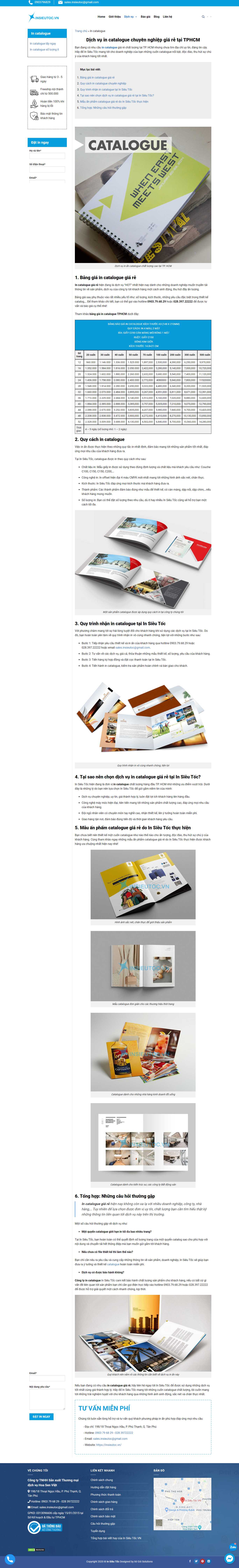 [indepanhduong] Thiết kế Website Web Catalogue - insieutocvn