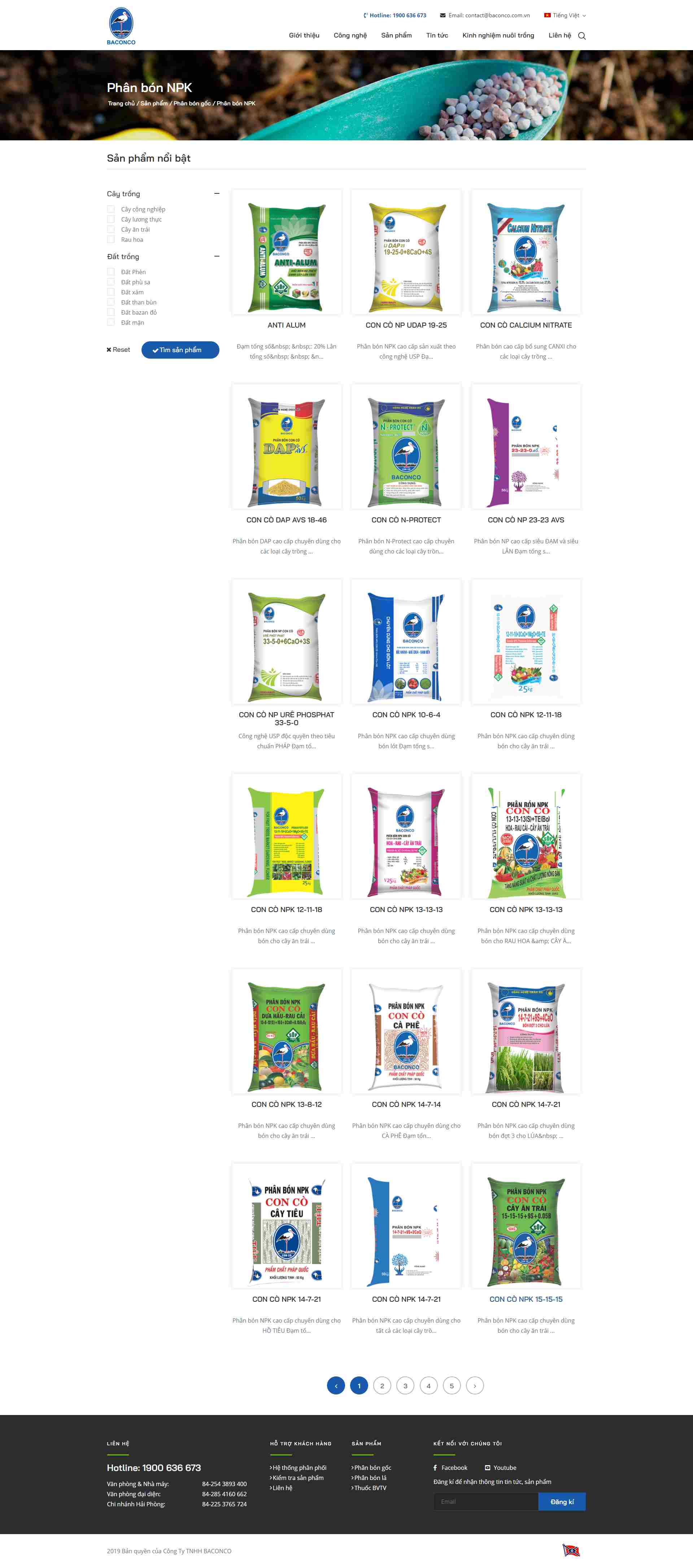 Thiết kế Website web bulong nở - baconcocomvn