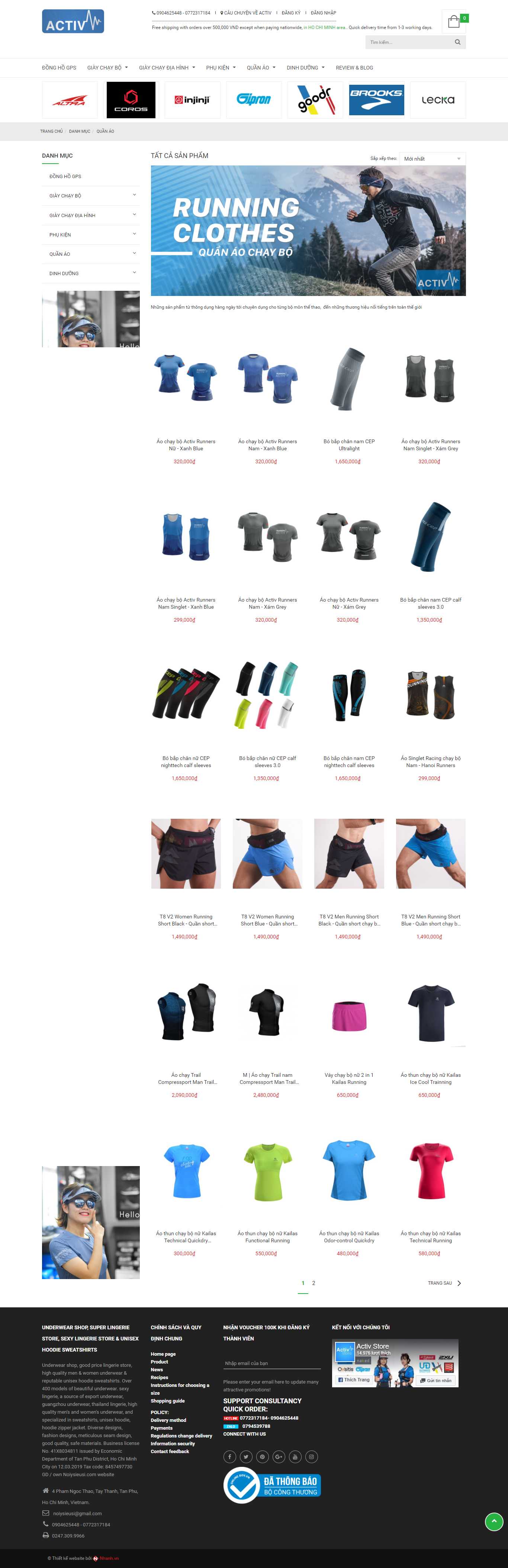 [bongbayaha] Thiết kế Website Web bán hàng online hiệu quả - activstorevn