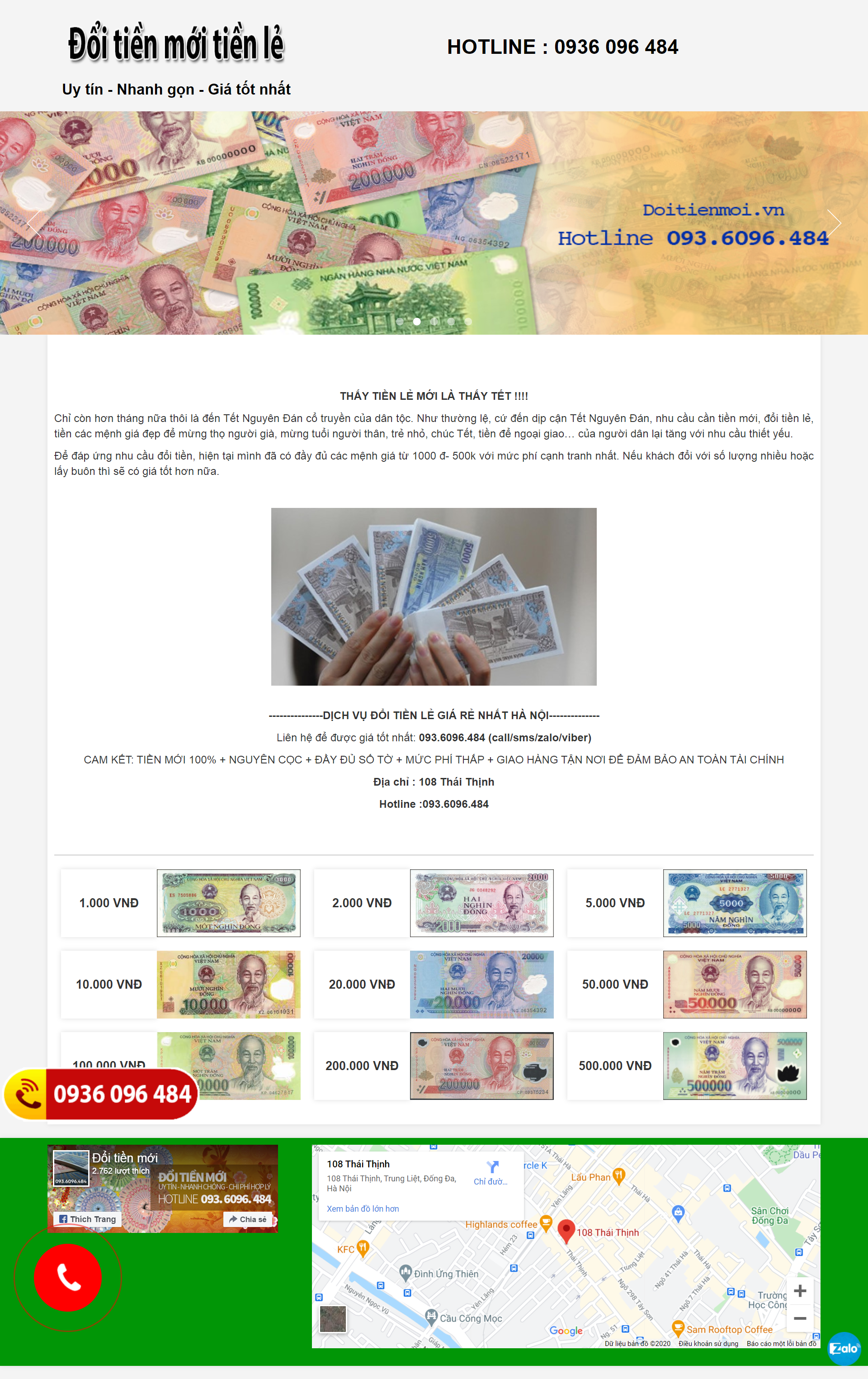 [mataf] Thiết kế Website web đổi tiền - doitienmoivn