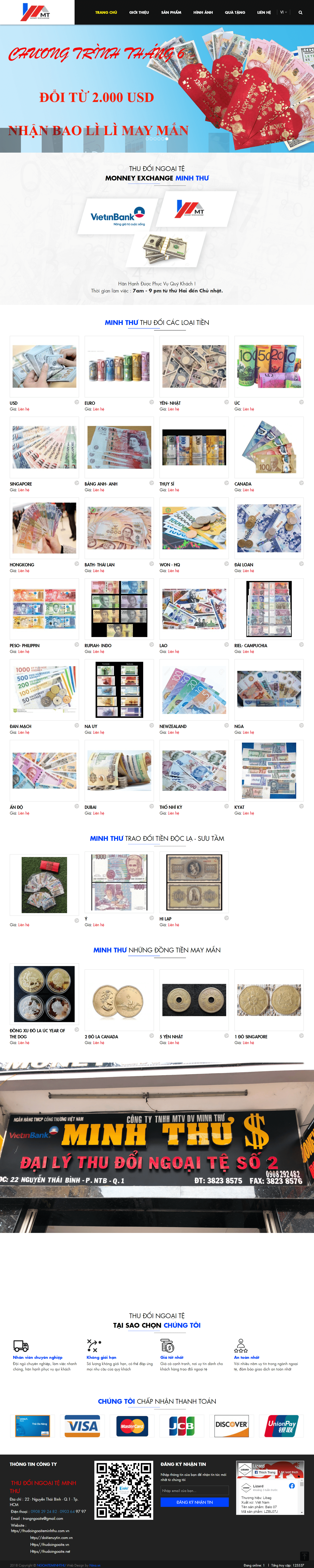 [mataf] Thiết kế Website web đổi tiền - thudoingoaiteminhthucomvn