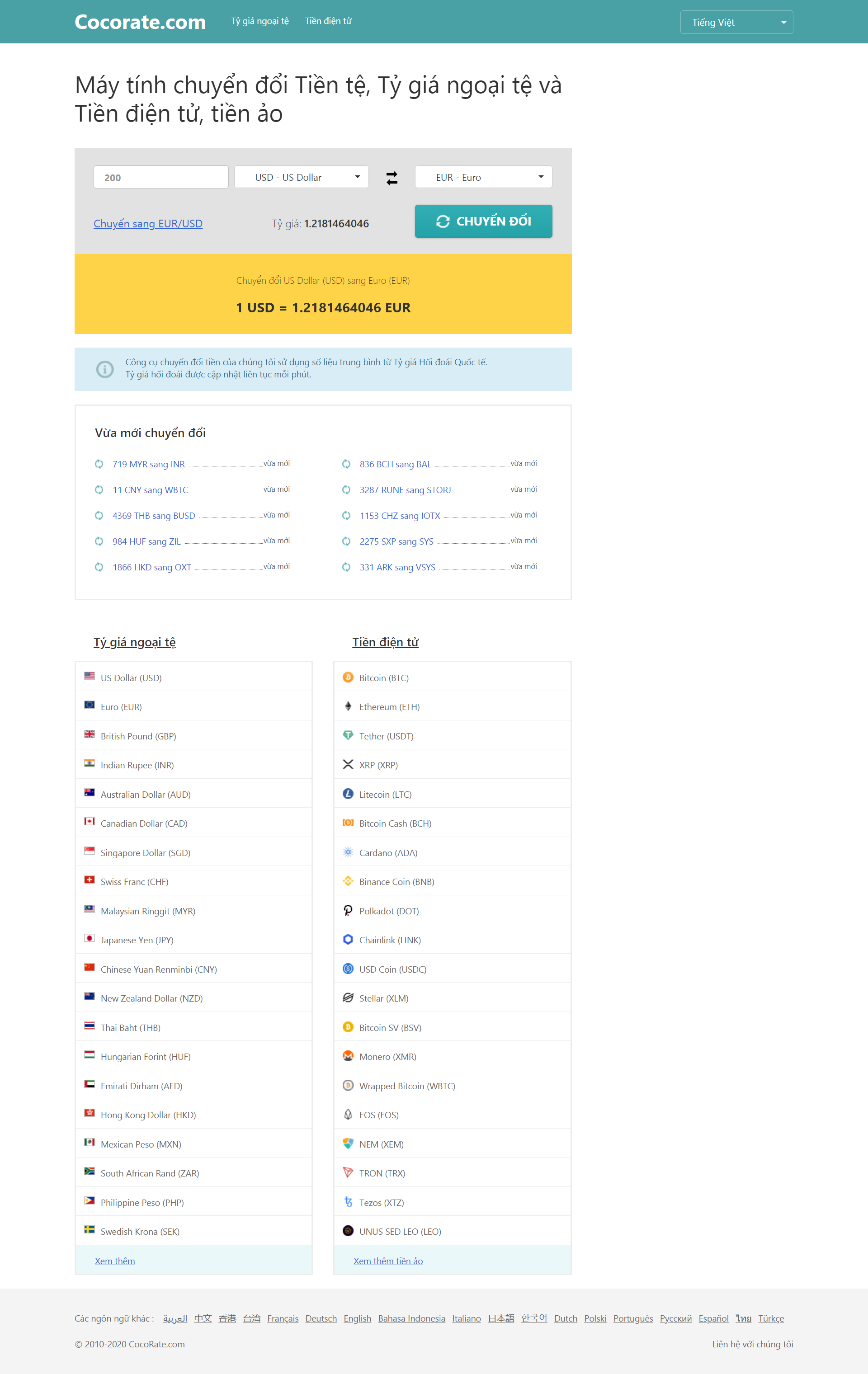 [mataf] Thiết kế Website web đổi tiền - vicocoratecom