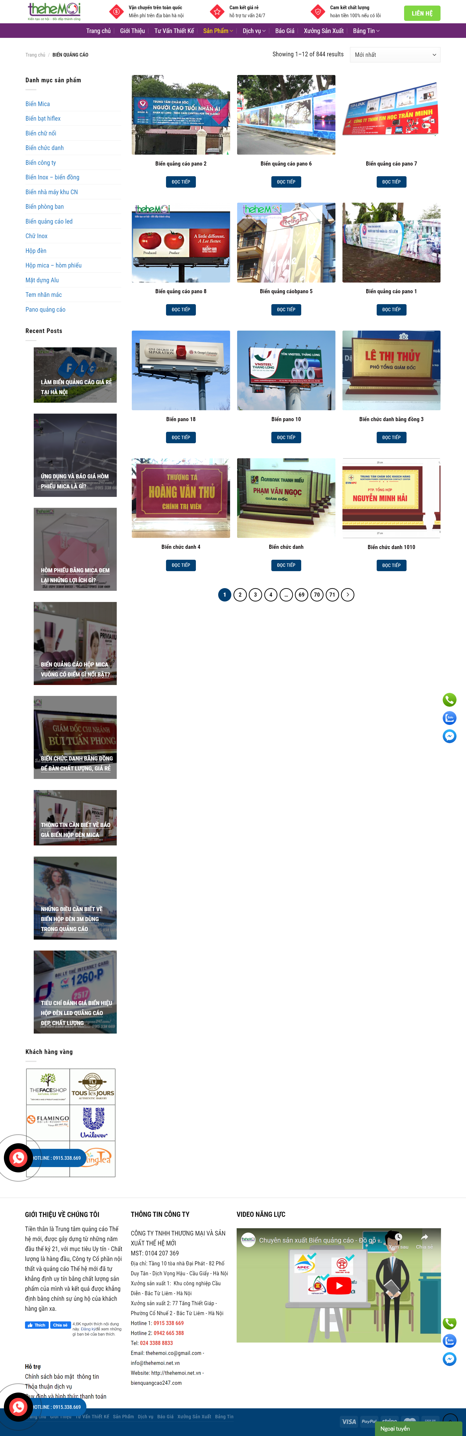 [lambanghieusaigon] Thiết kế Website web biển hiệu quảng cáo - bienquangcao247com