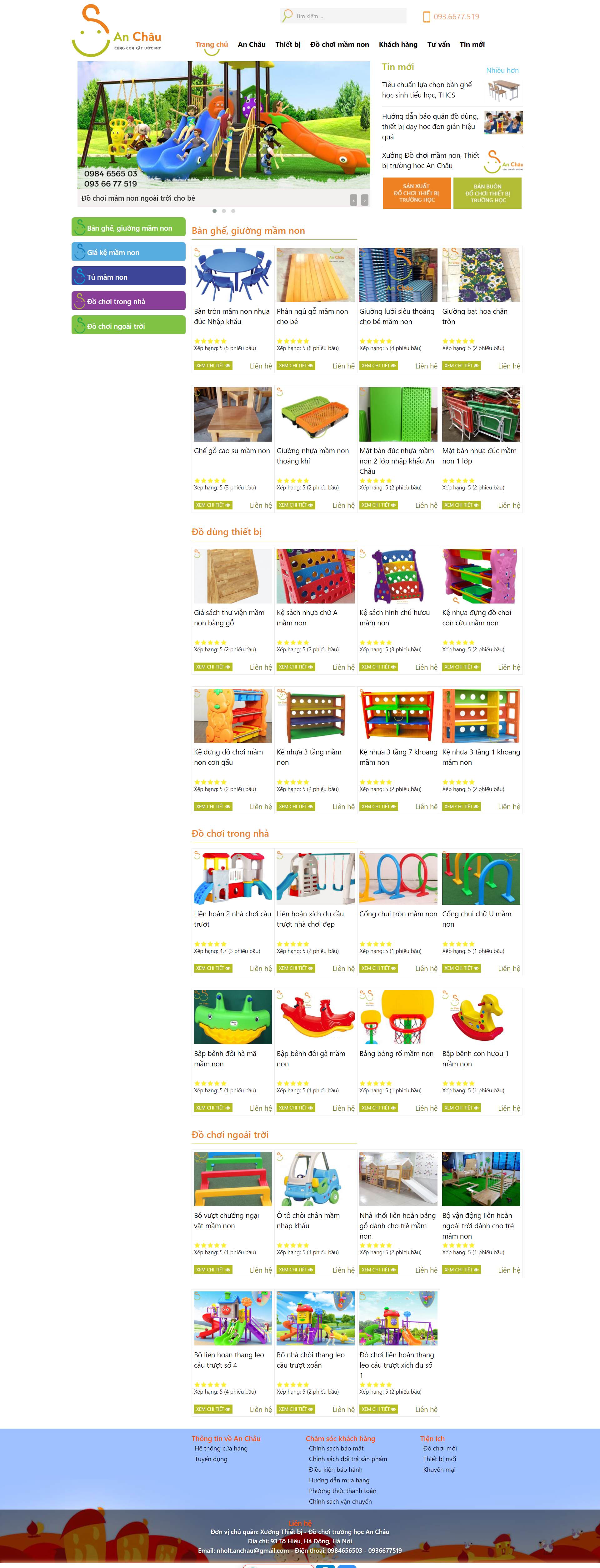 Thiết kế Website web tối ưu seo - dochoithietbicom