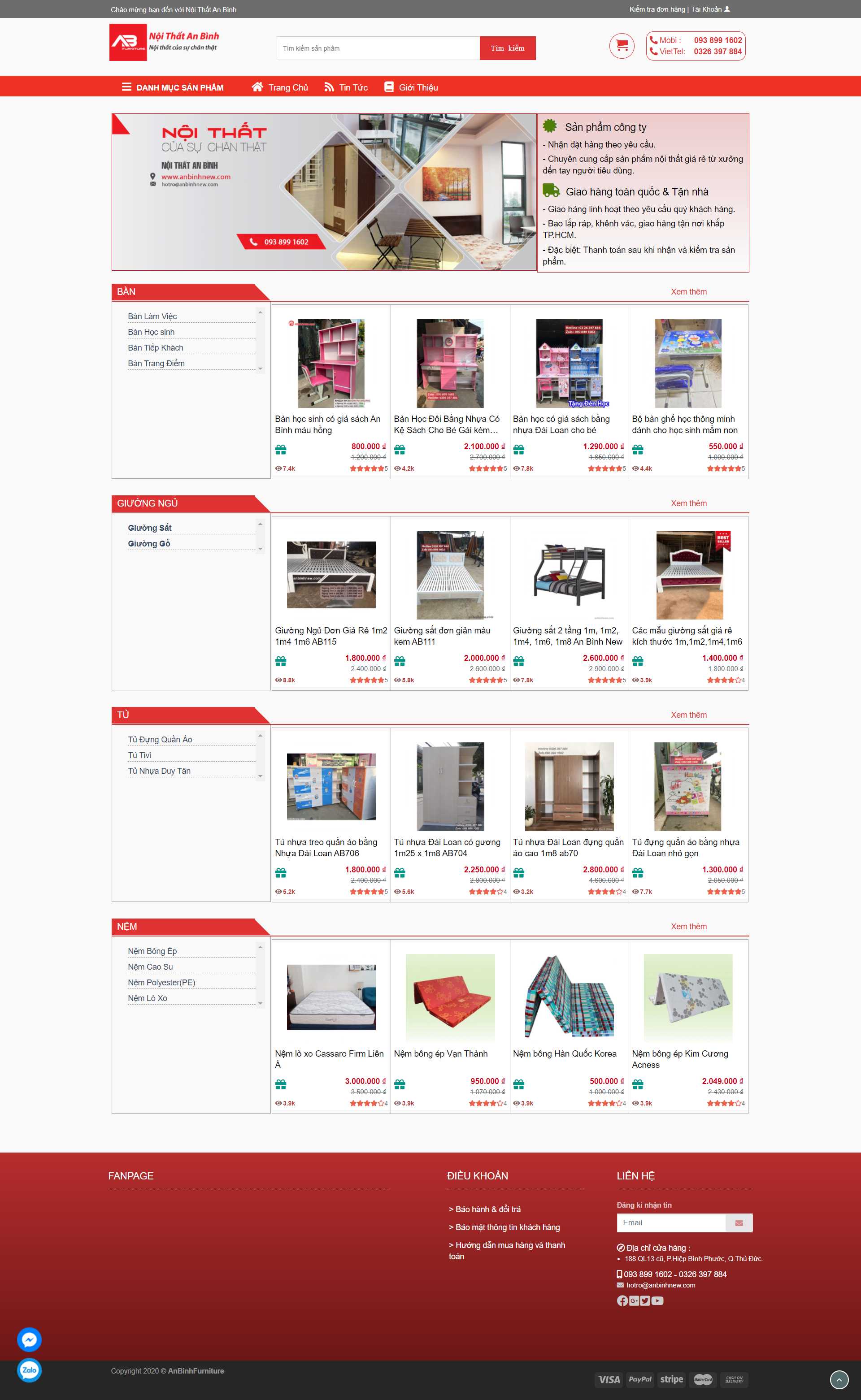 Thiết kế Website web tối ưu seo - anbinhnewcom