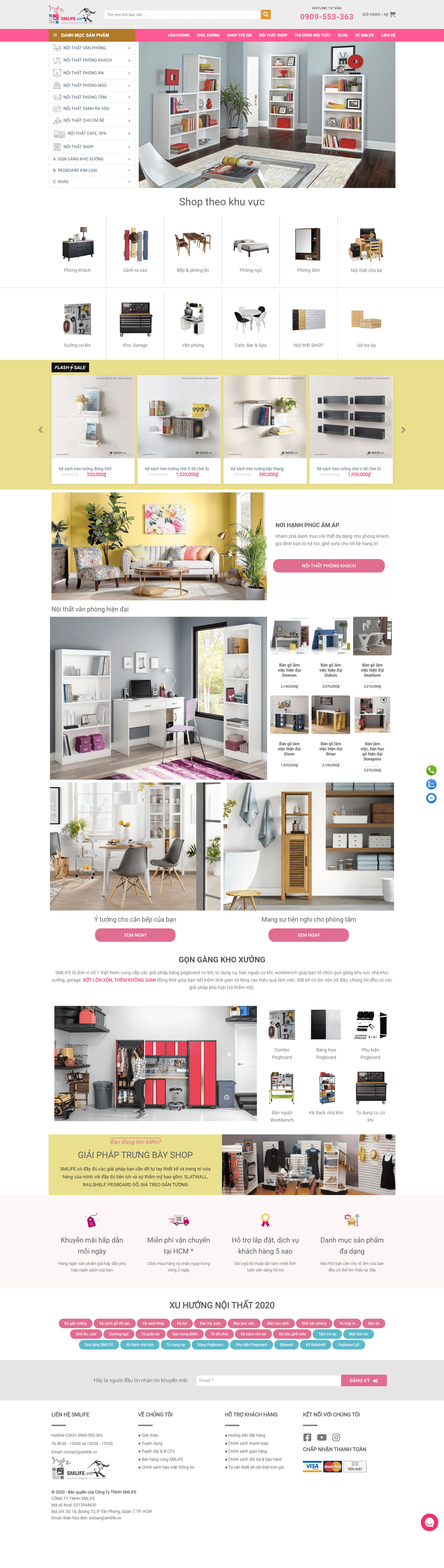 Thiết kế Website web startup - smlifevn