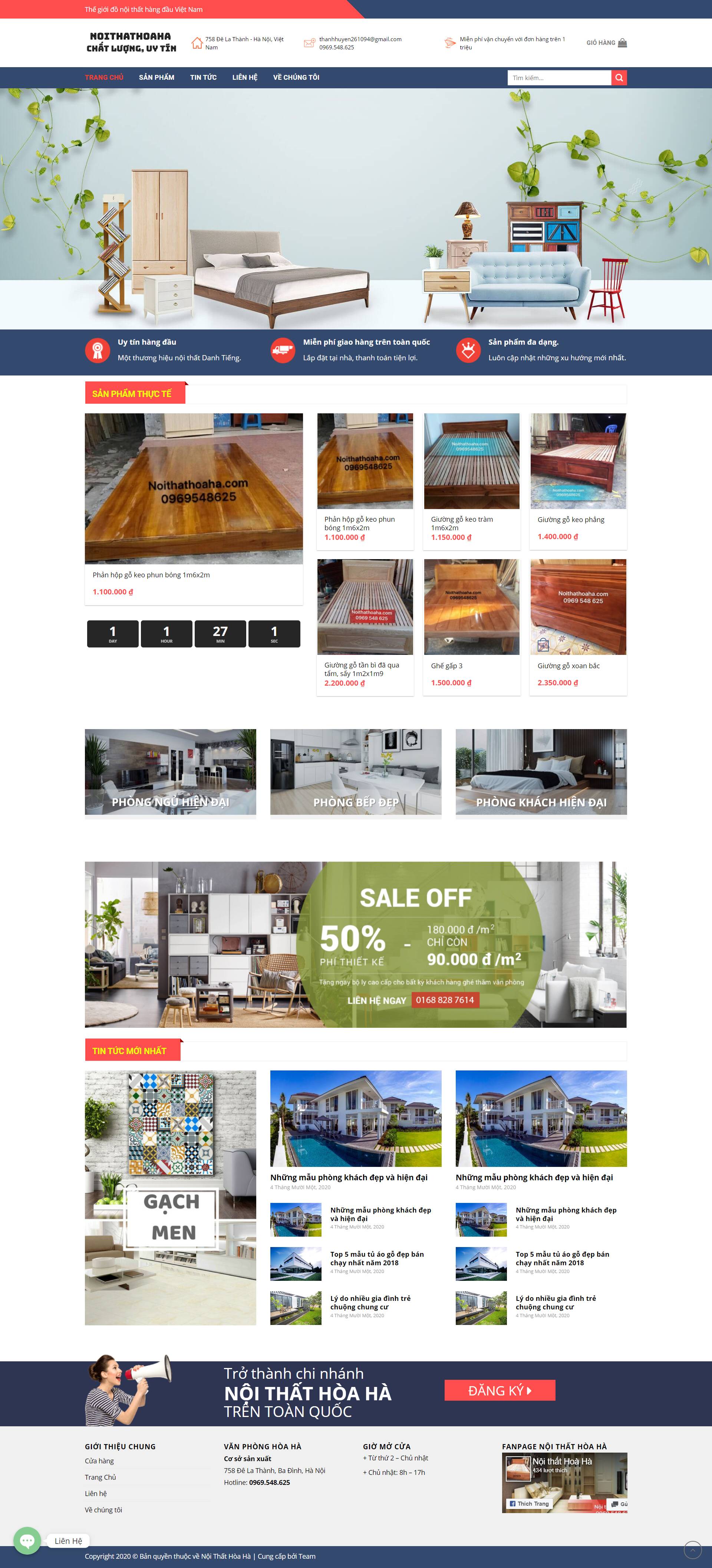 Thiết kế Website web startup - noithathoahacom