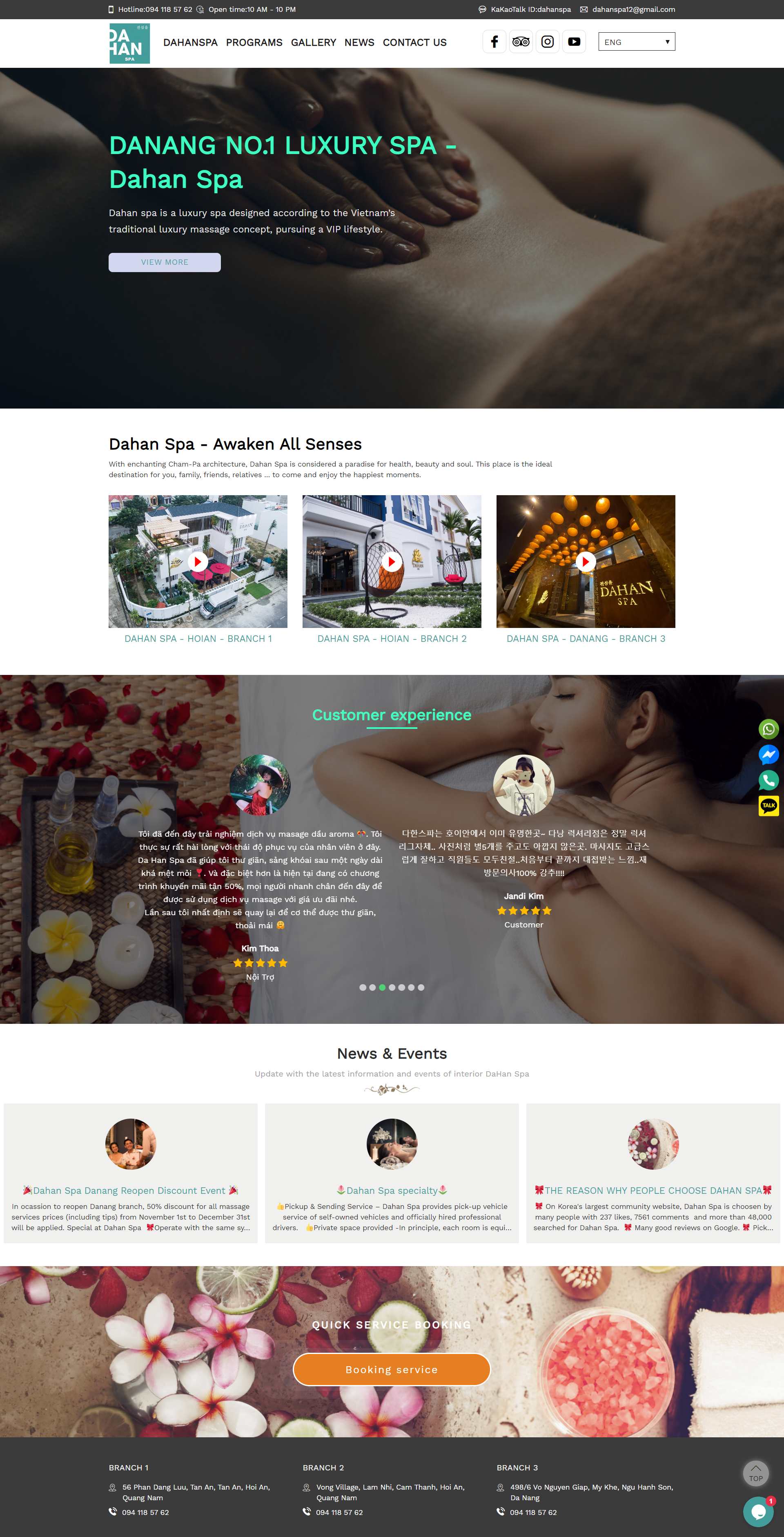 [windoors] Thiết kế Website web thanh xuân - dahanspavn
