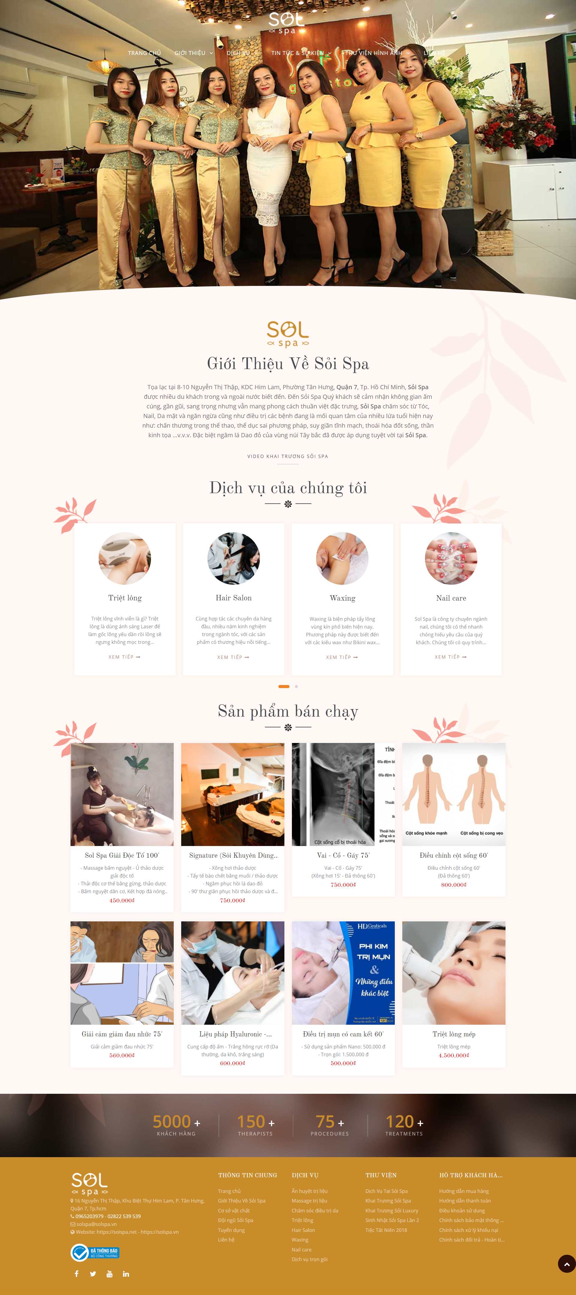 Thiết kế Website web Quận Long Biên - soispanet