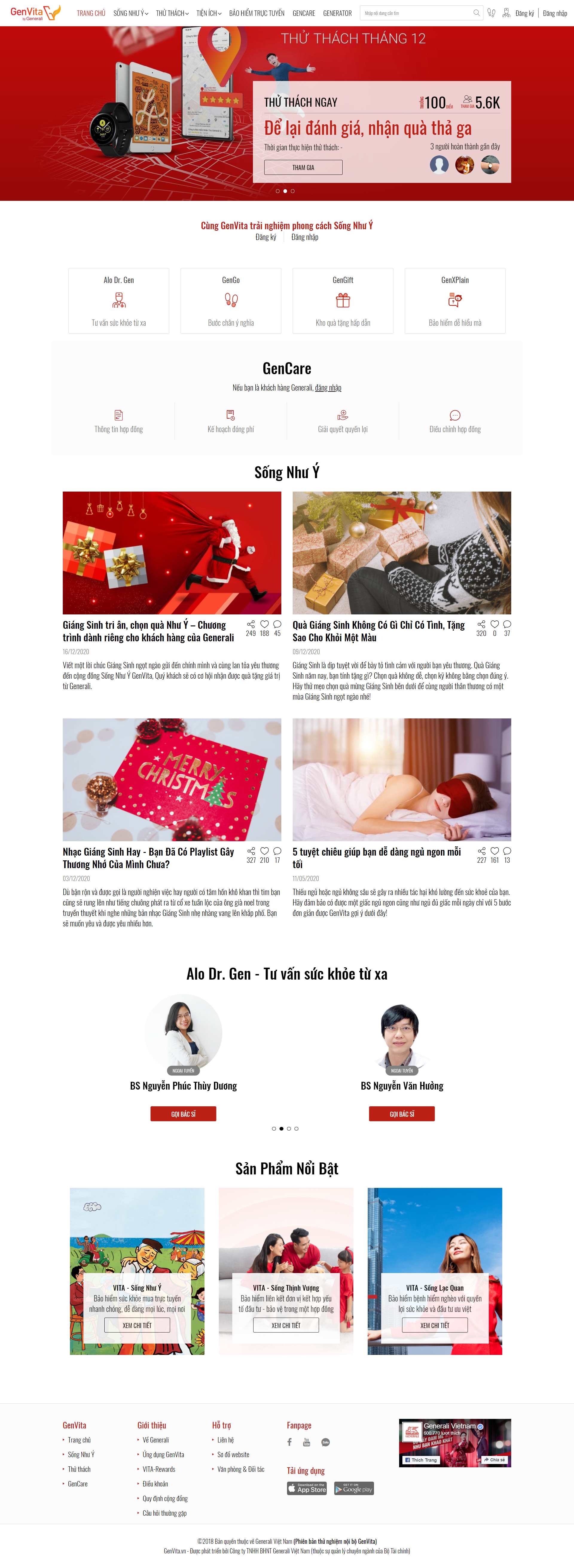 Thiết kế Website web Quận Long Biên - genvitavn