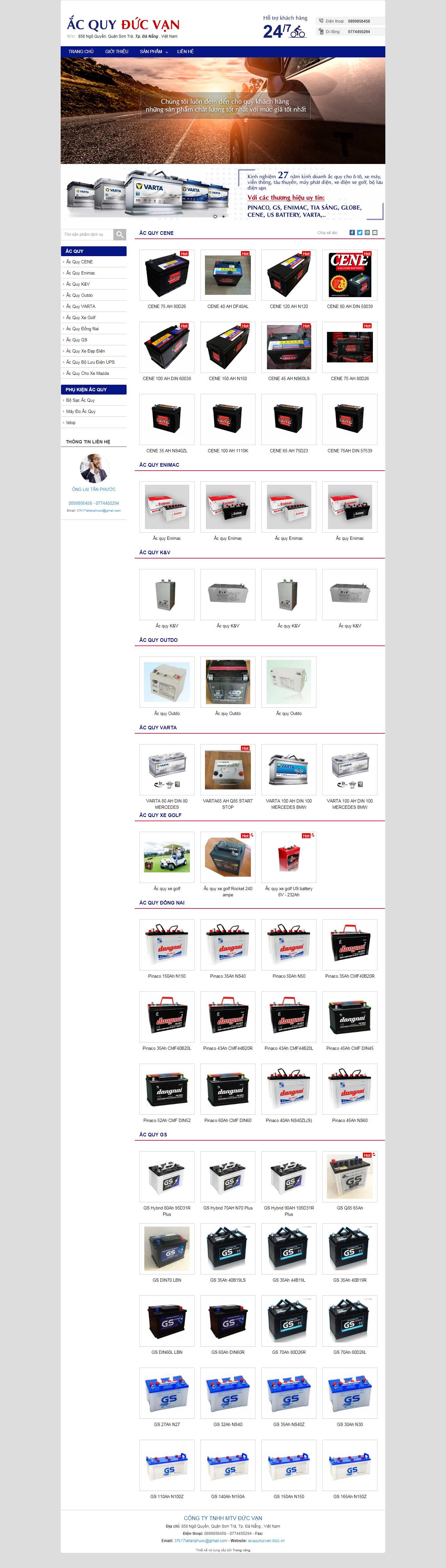 [minhanwindow] Thiết kế Website Web Huyện Thạch Thất - acquyducvancom