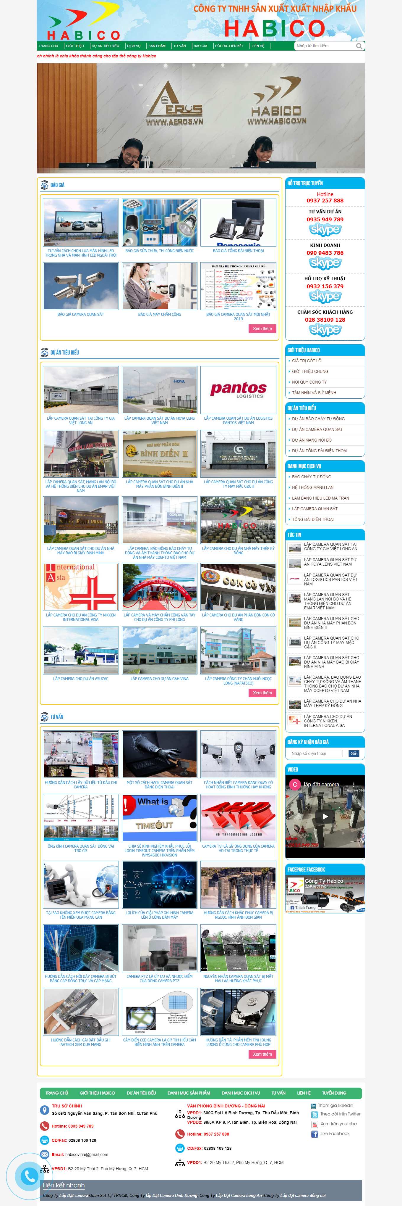 Thiết kế Website Web Quận Hoàng Mai - habicovn