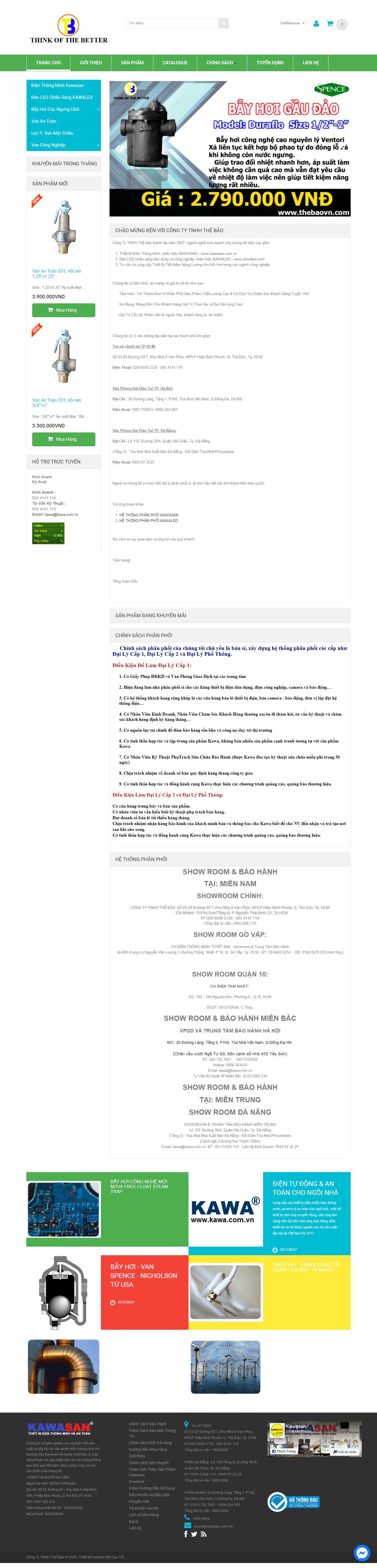 Thiết kế Website Web Quận Thanh Xuân - thebaovncom