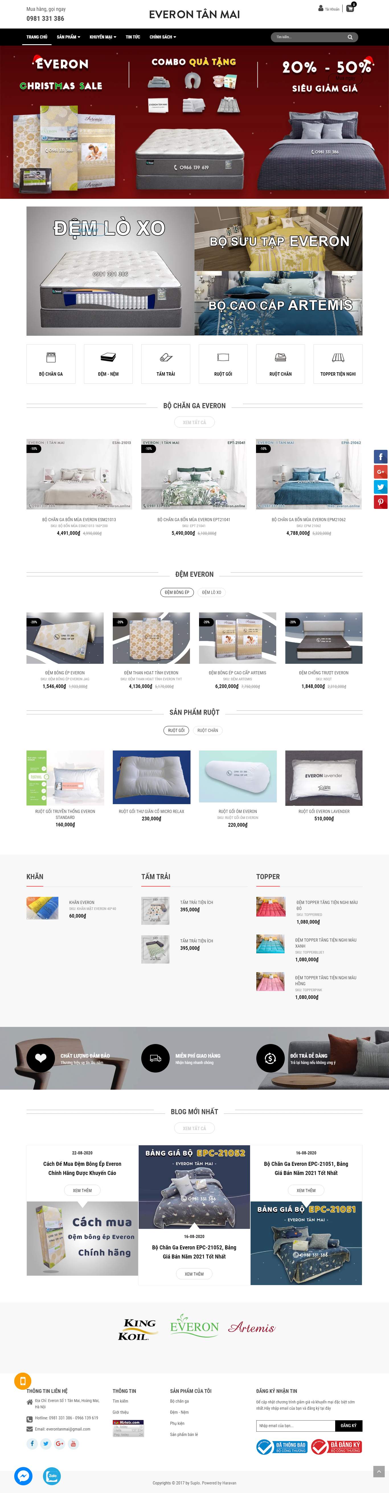 Thiết kế Website Web Huyện Thanh Trì - everononline
