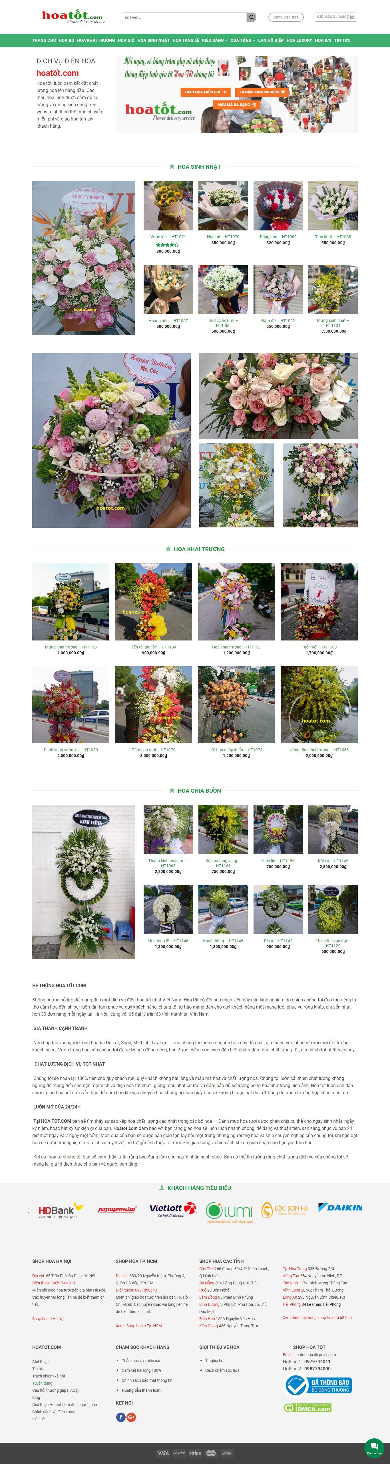 Thiết kế Website Web Huyện Mê Linh - hoatotcom