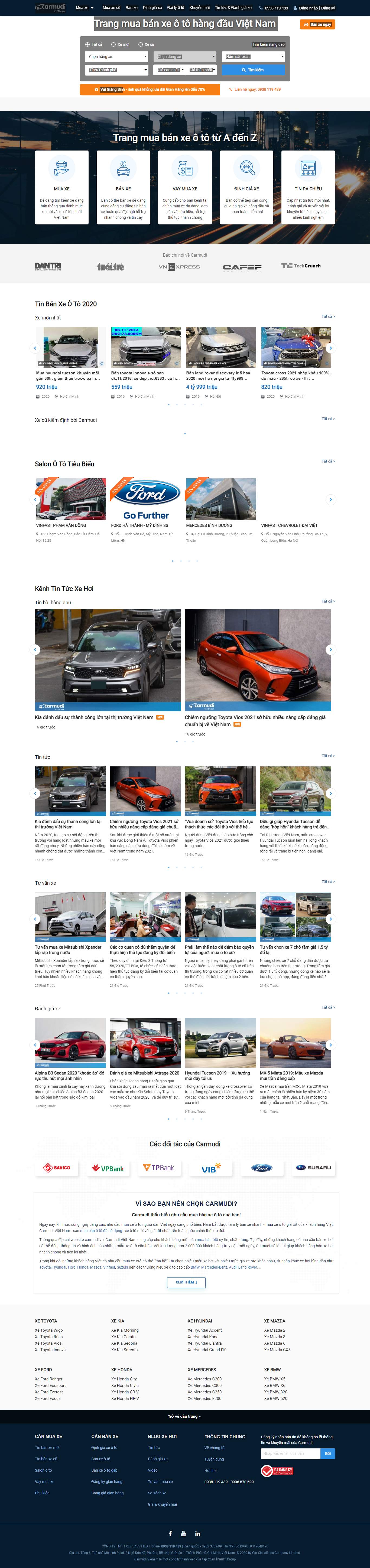 Thiết kế Website Web Quận Hà Đông - wwwcarmudivn