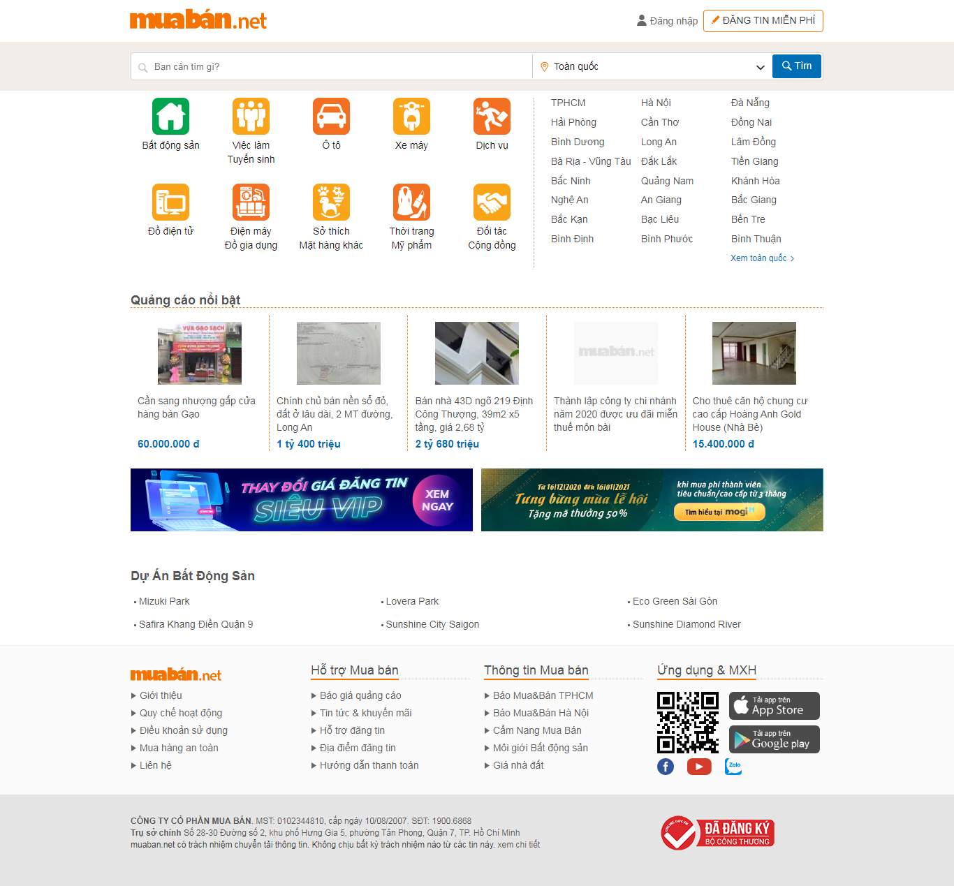 Thiết kế Website Web Quận Hà Đông - muabannet