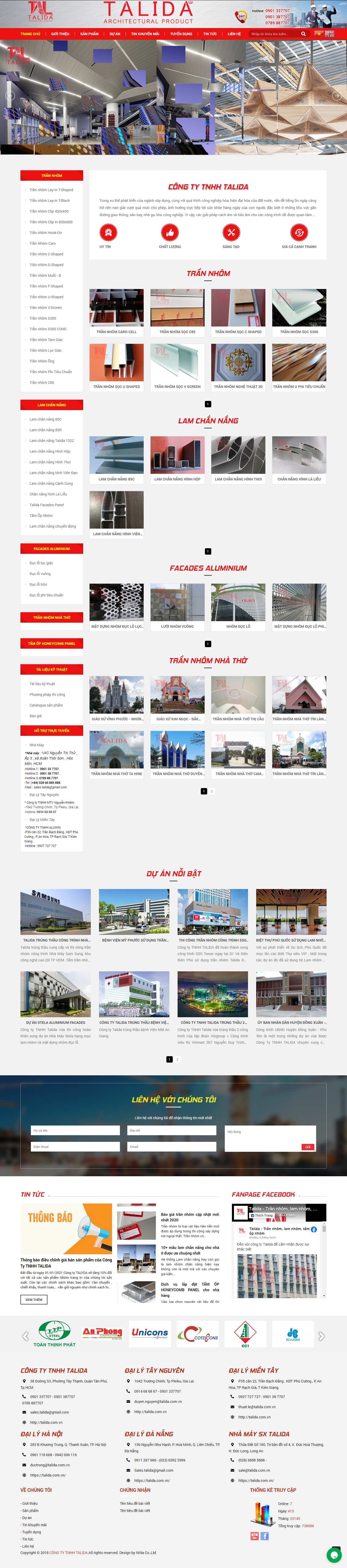 Thiết kế Website Web Huyện Hoài Đức - talidacomvn